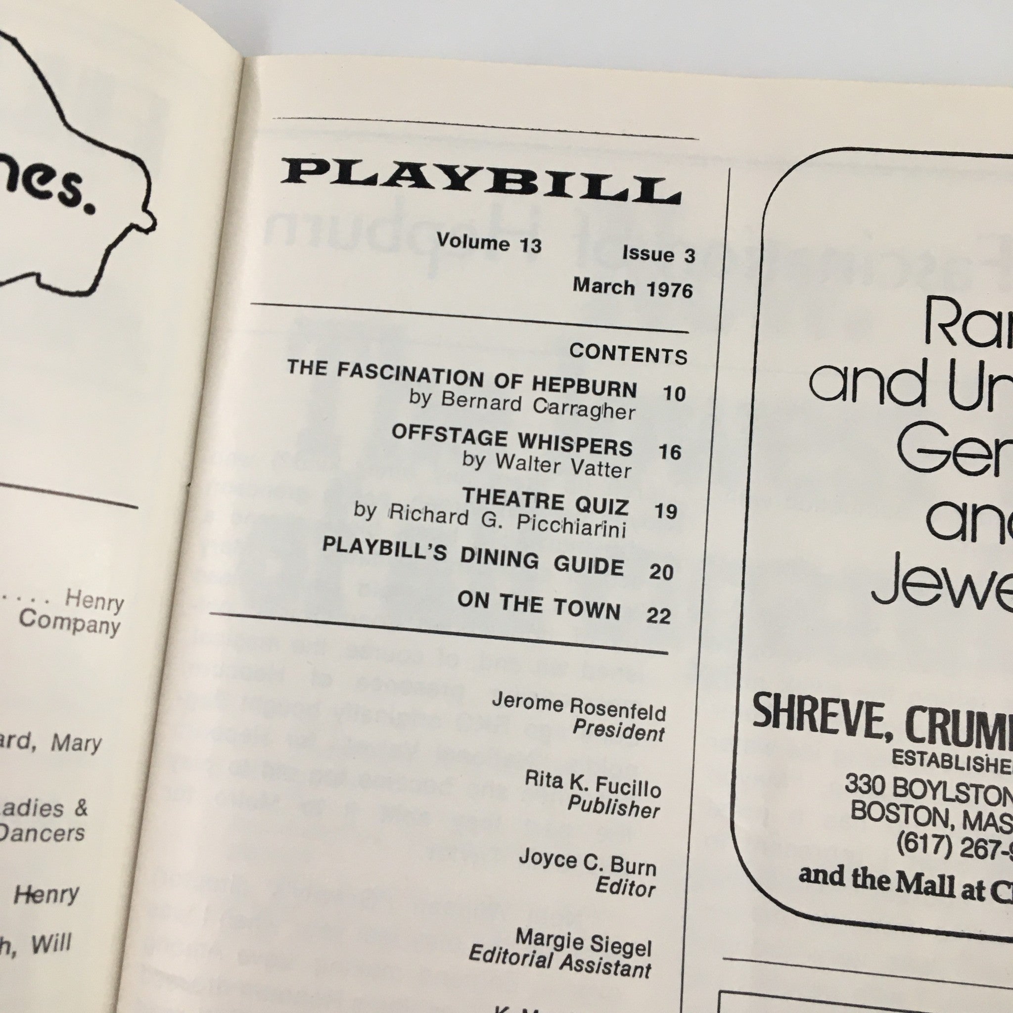 1976 Playbill Shubert Theatre Nicol Williamson in Rex by Edwin Sherin