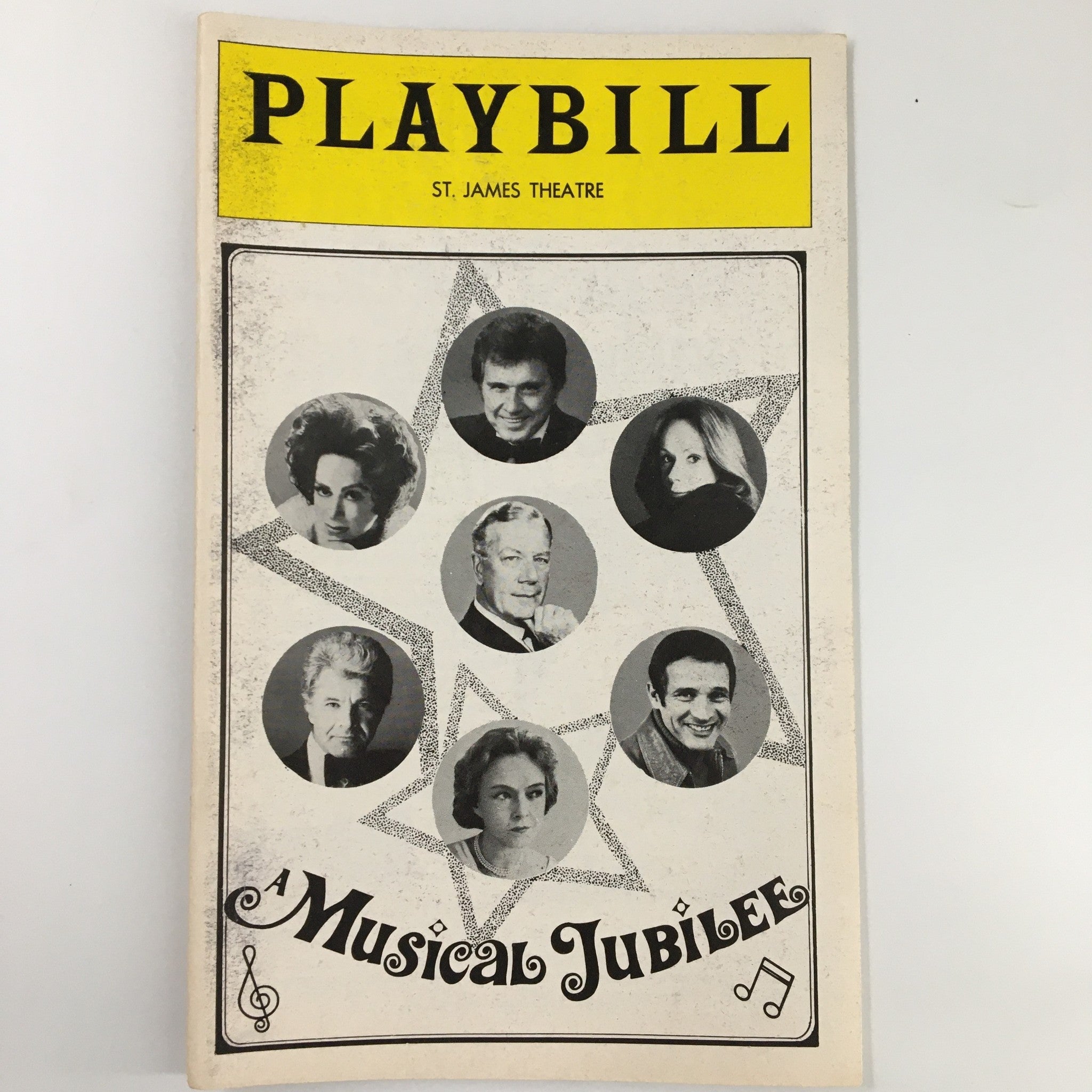 1976 Playbill St. James Theatre Patrice Munsel & John Raitt in Musical Jubilee