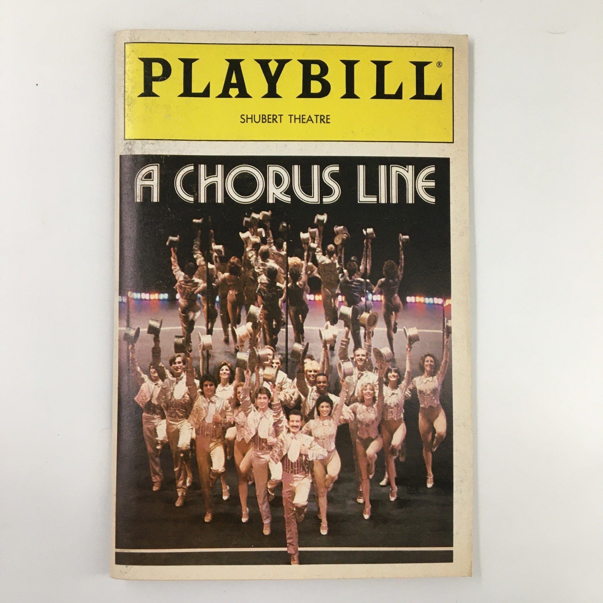 1987 Playbill Sam S. Shubert Theatre Gary Chryst in A Chorus Line by Joseph Papp