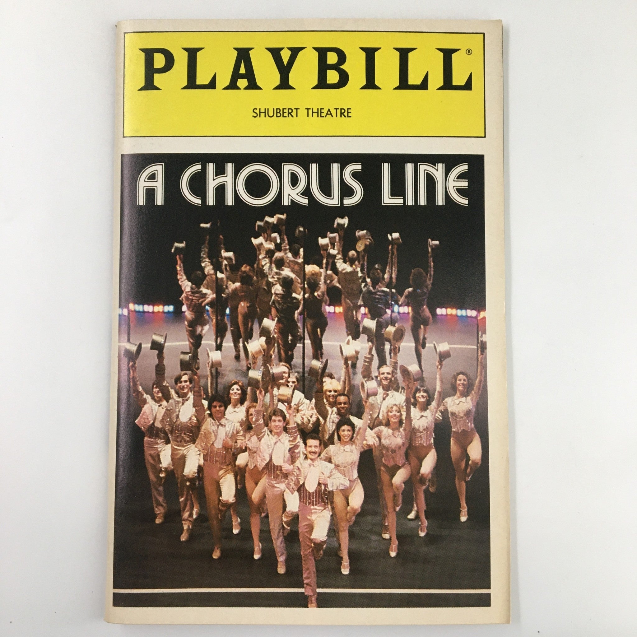 1987 Playbill Sam S. Shubert Theatre A Chorus Line Gary Chryst & Michael Danek