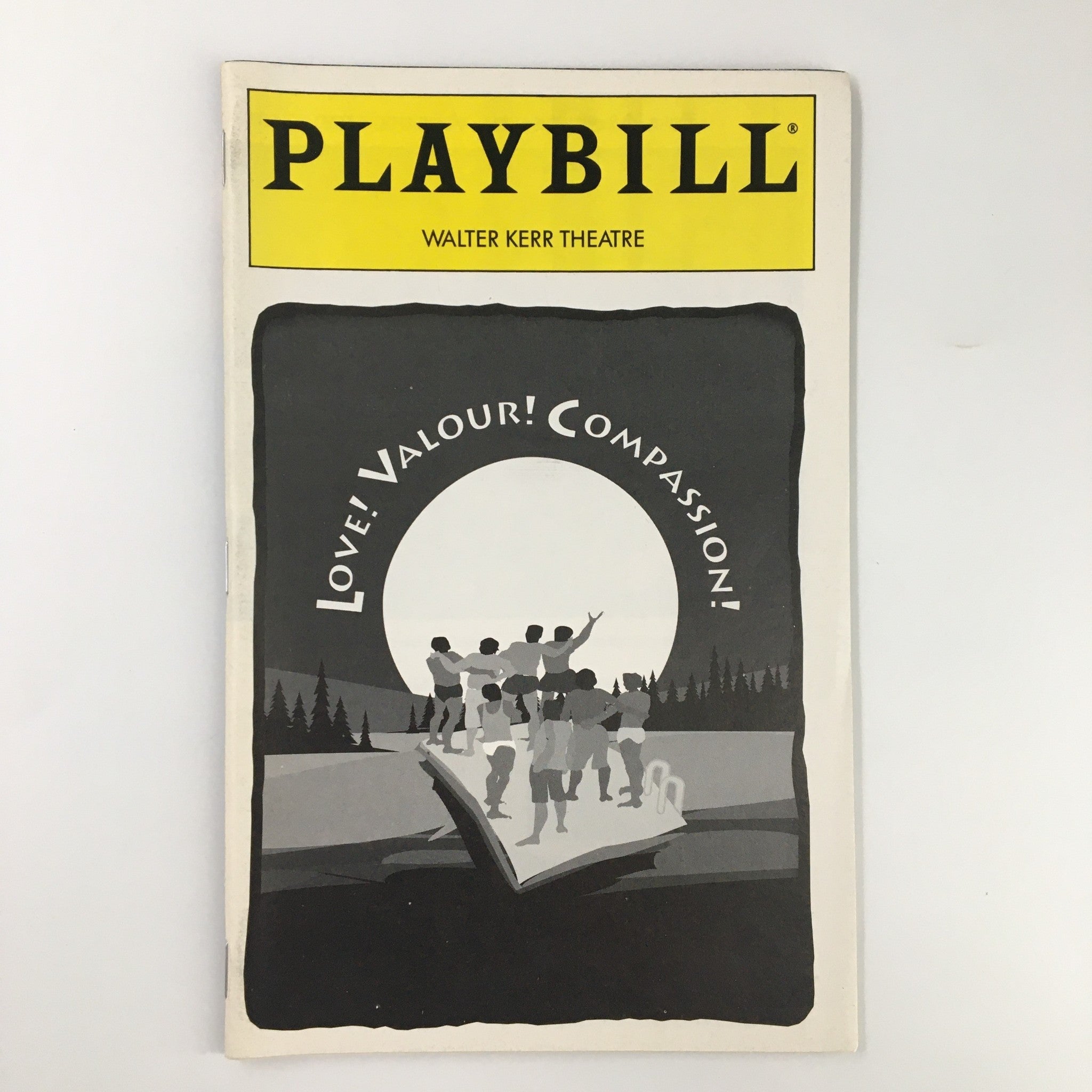 1995 Playbill Walter Kerr Theatre John Glover in Love Valour Compassion VG