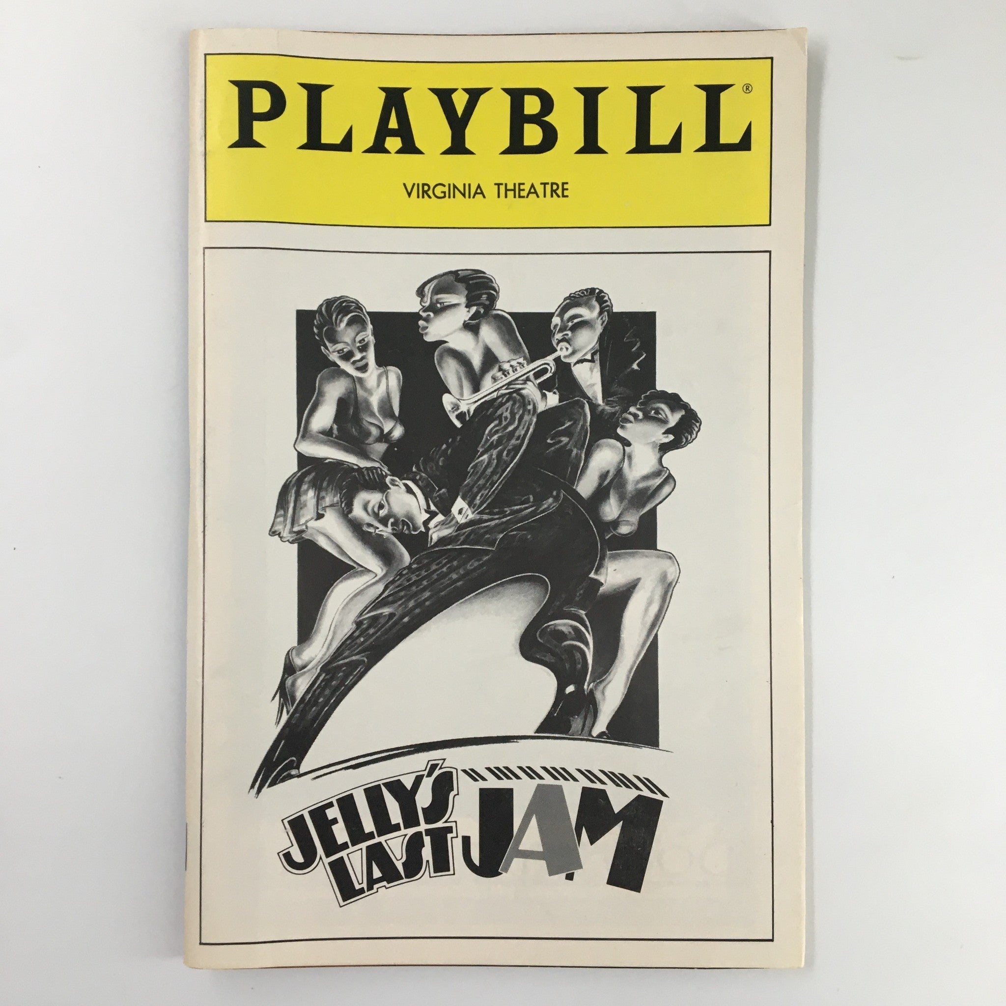 1992 Playbill Virginia Theatre Gregory Hines in Jelly's Last Jam by G. Wolfe VG