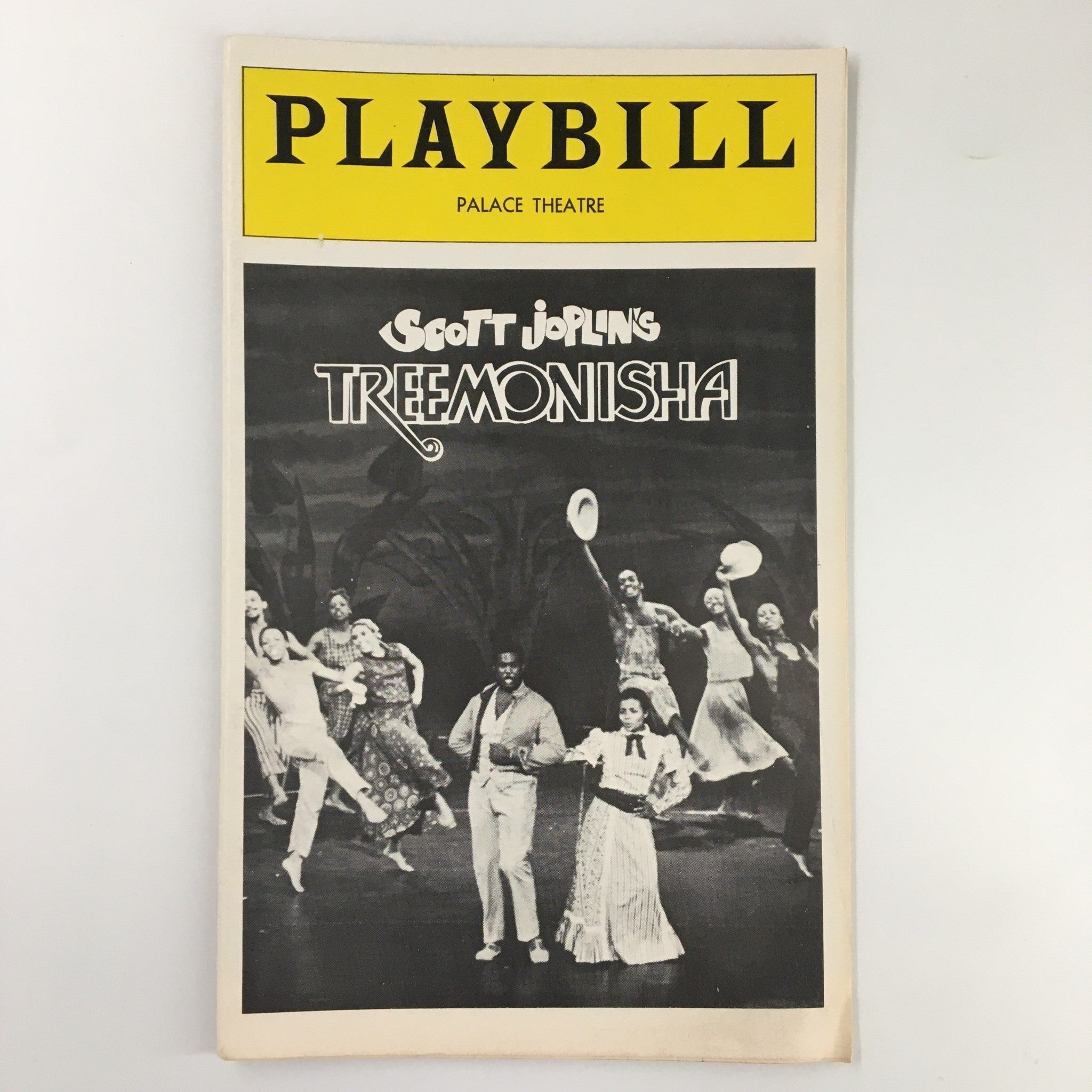 1975 Playbill The Palace Theatre Carmen Balthrop in Scott Joplin's Treemonisha