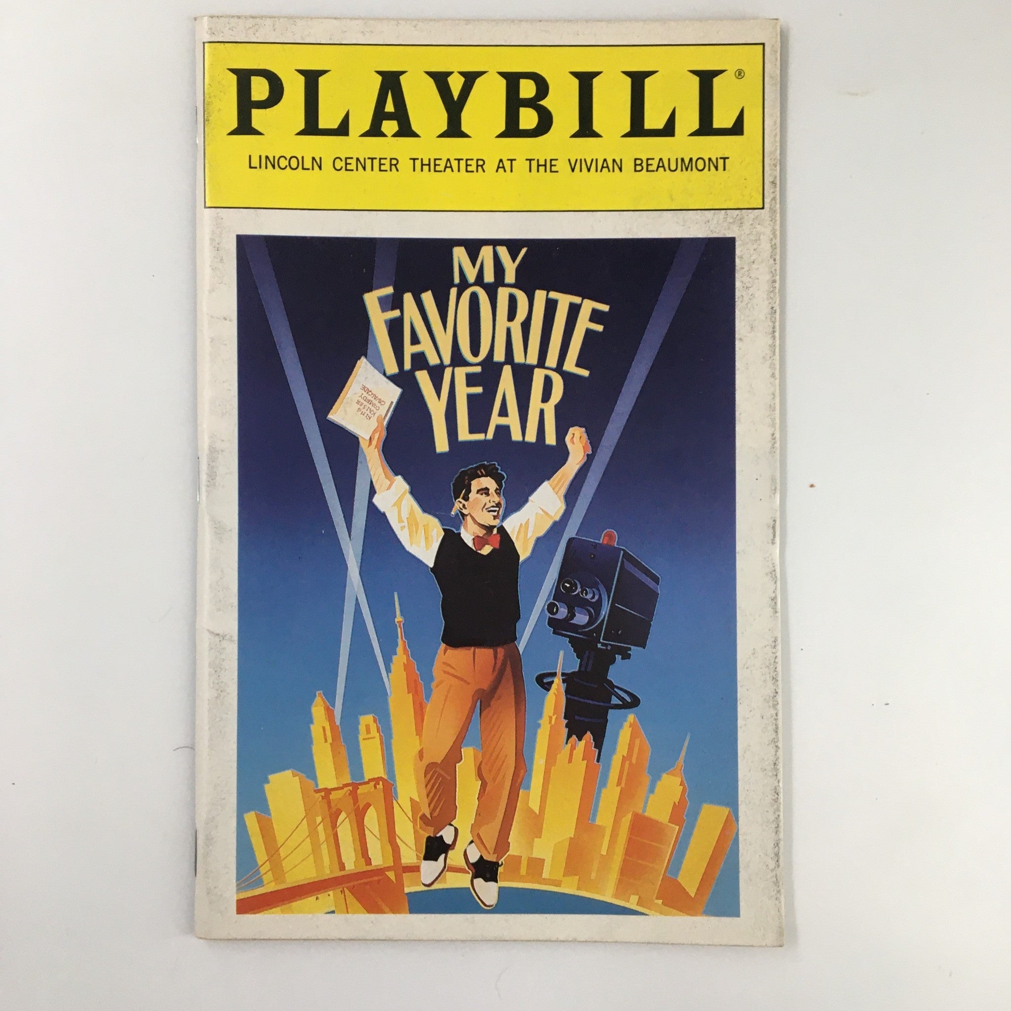 1992 Playbill Lincoln Center Theater My Favorite Year by Ron Lagomarsino