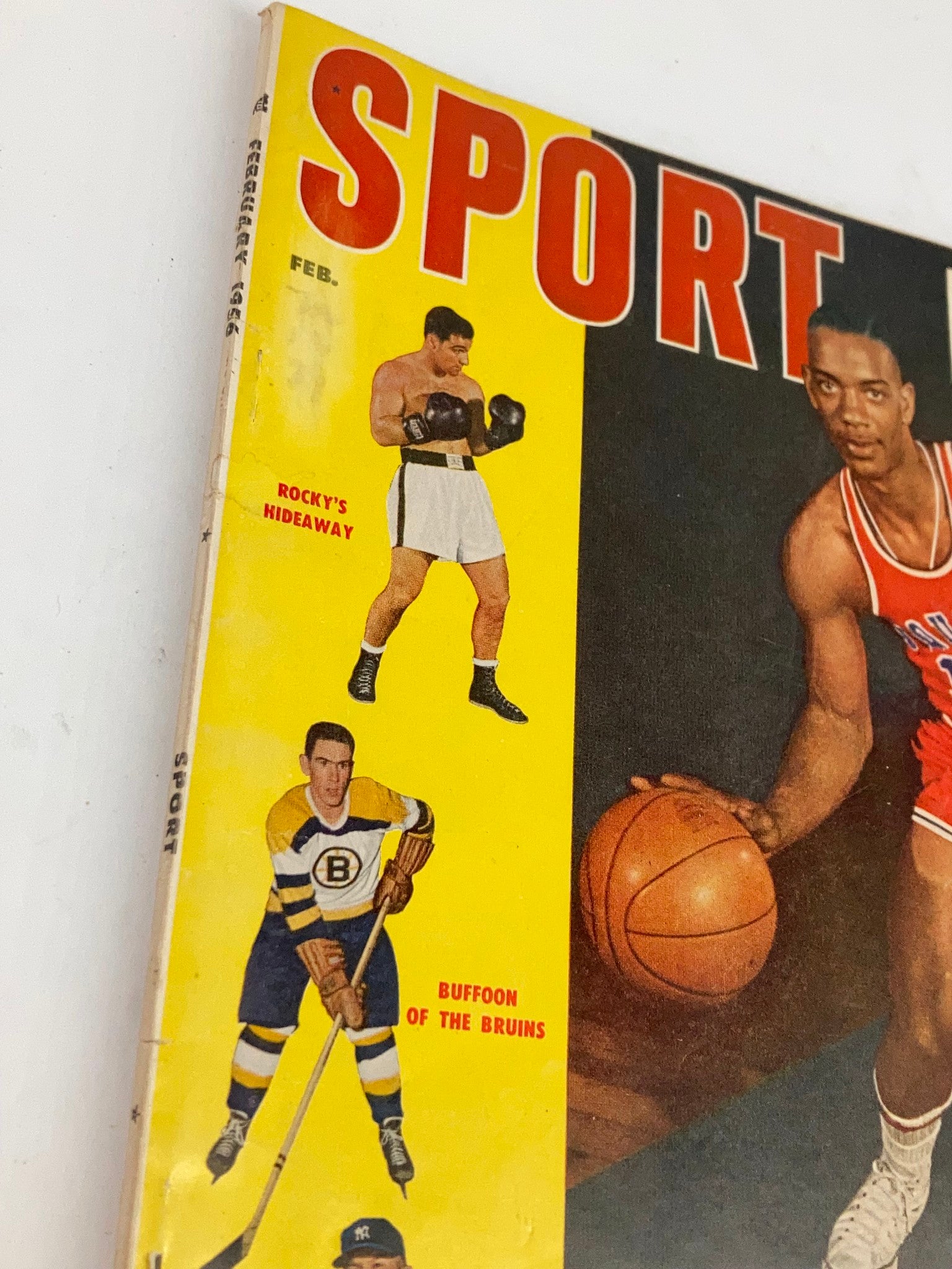 VTG Sport Magazine February 1956 Vol 21 Sihugo Green, Rocky's Hideaway No Label