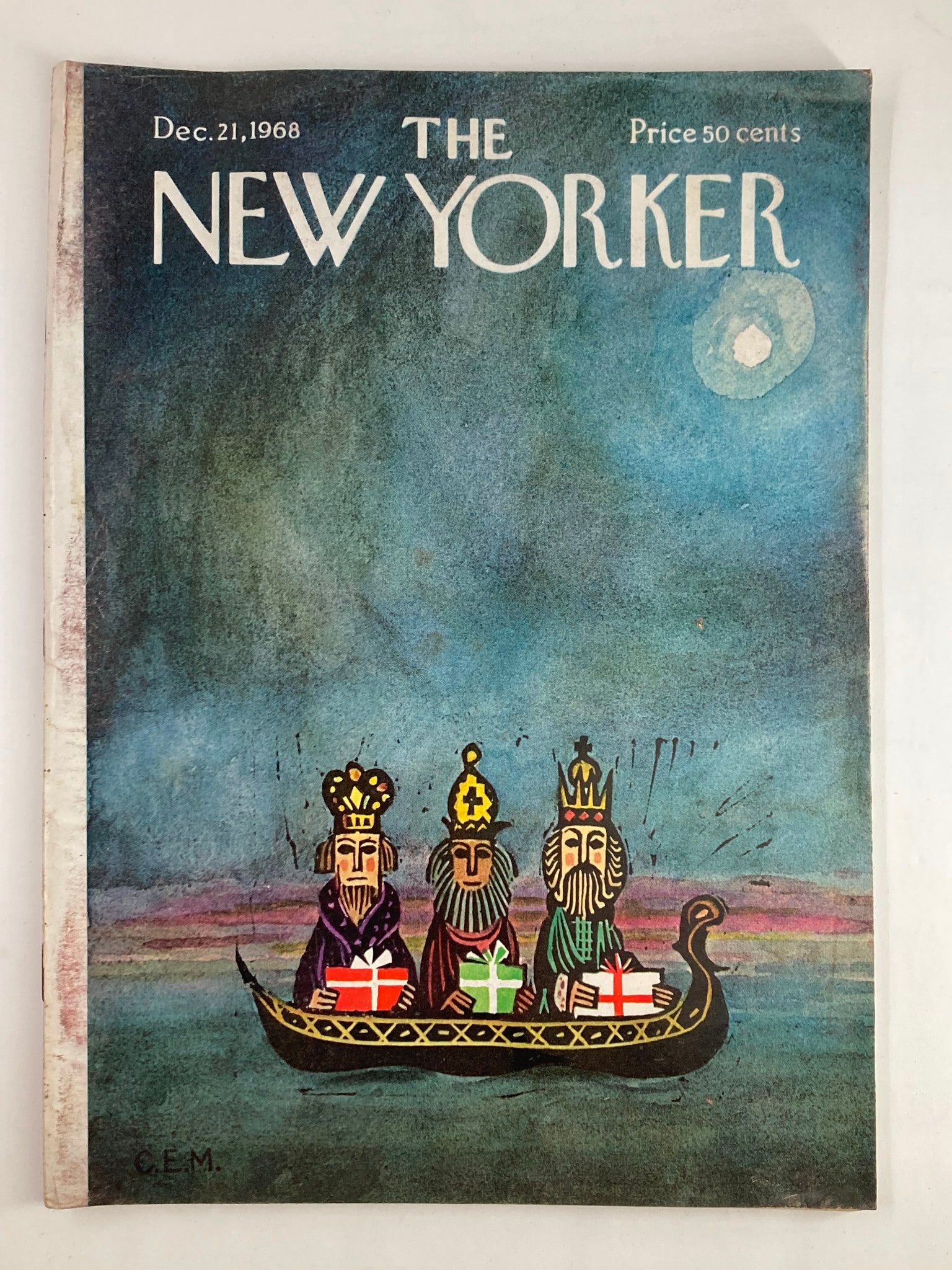 The New Yorker Full Magazine December 21 1968 Three Kings by C.E.M. No Label