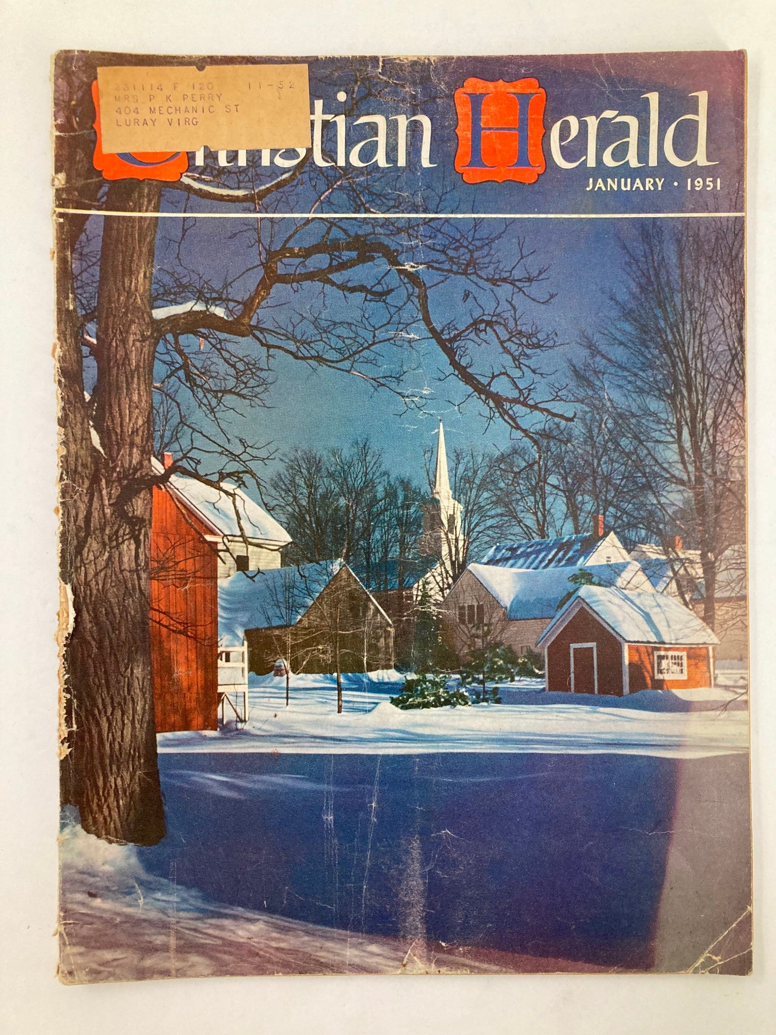 VTG Christian Herald Magazine January 1951 America Has Been Good To Me