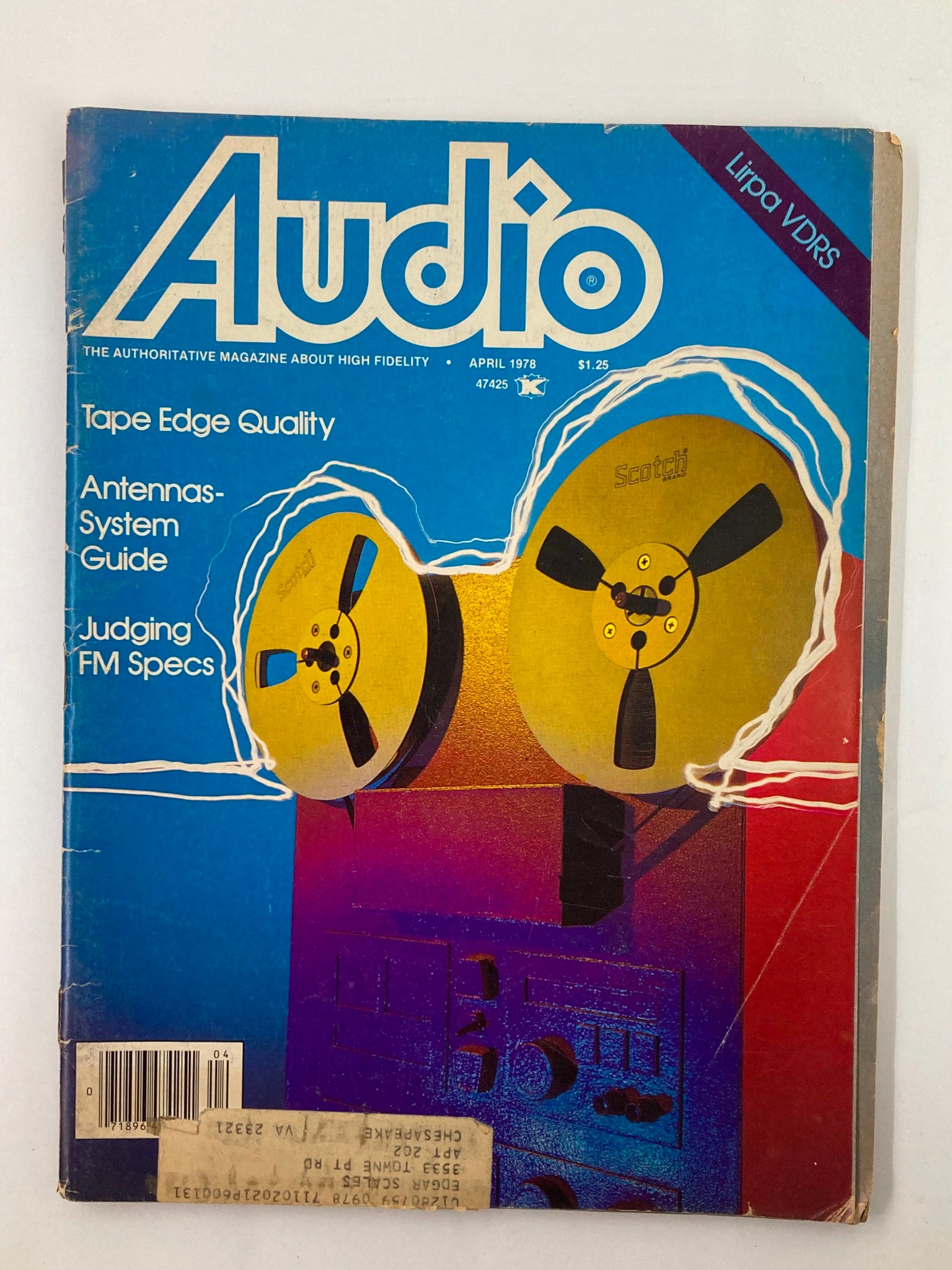 VTG Audio Magazine April 1978 Vol 62 #4 Antennas System Guide