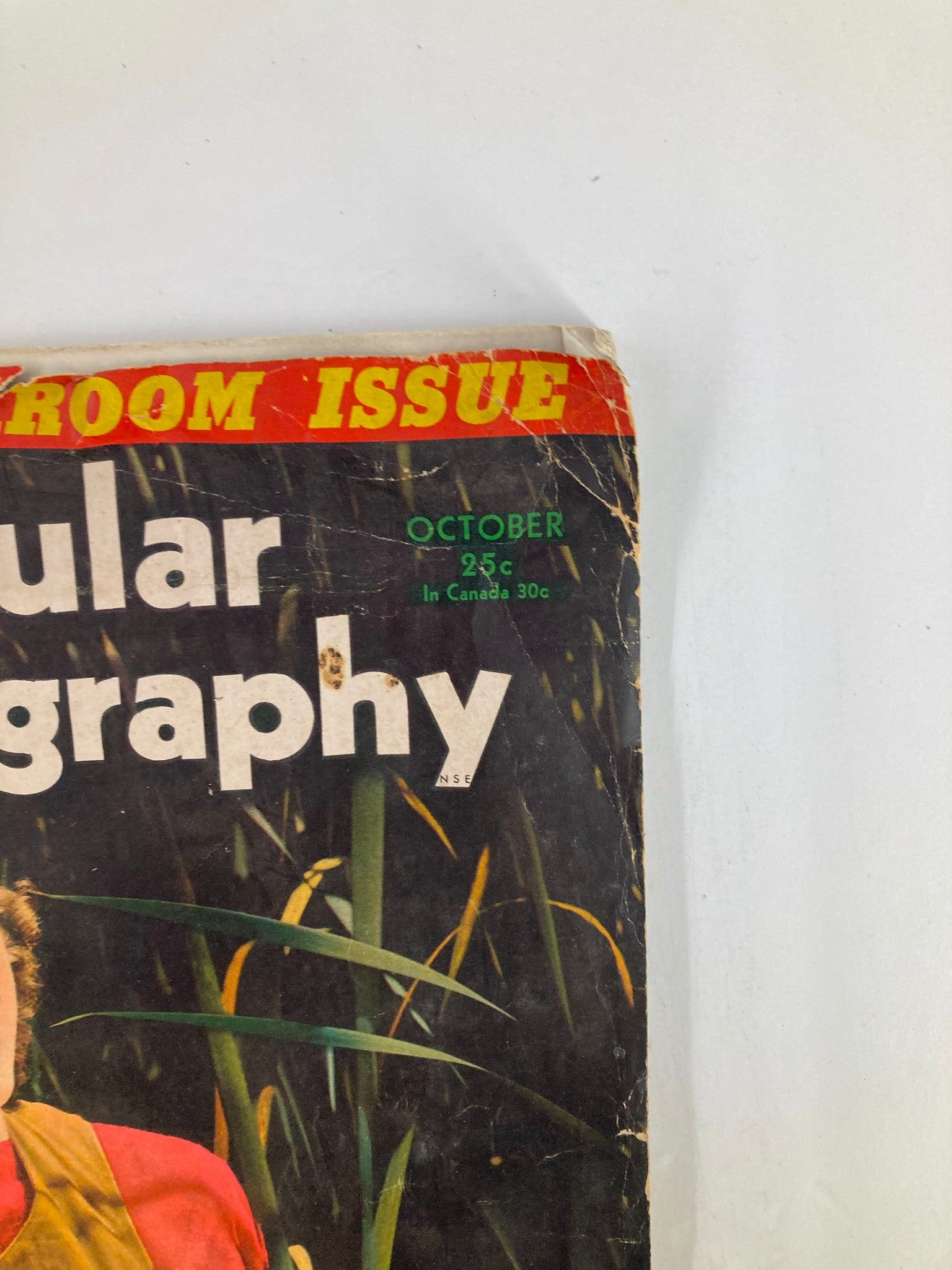 VTG Popular Photography Magazine October 1940 Budget Dark Rooms