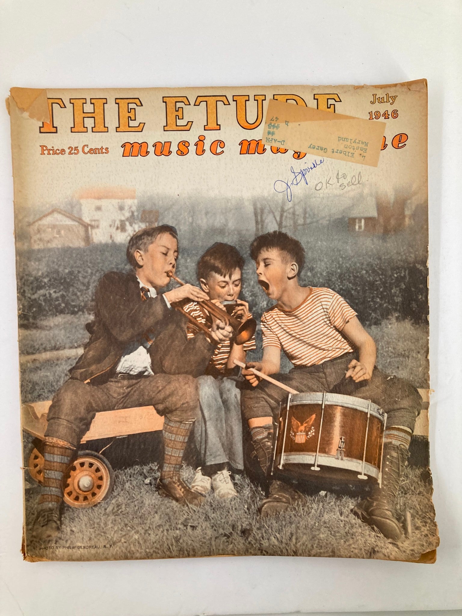 VTG Etude The Music Magazine July 1946 Vol 64 #7 The Claque in Grand Opera