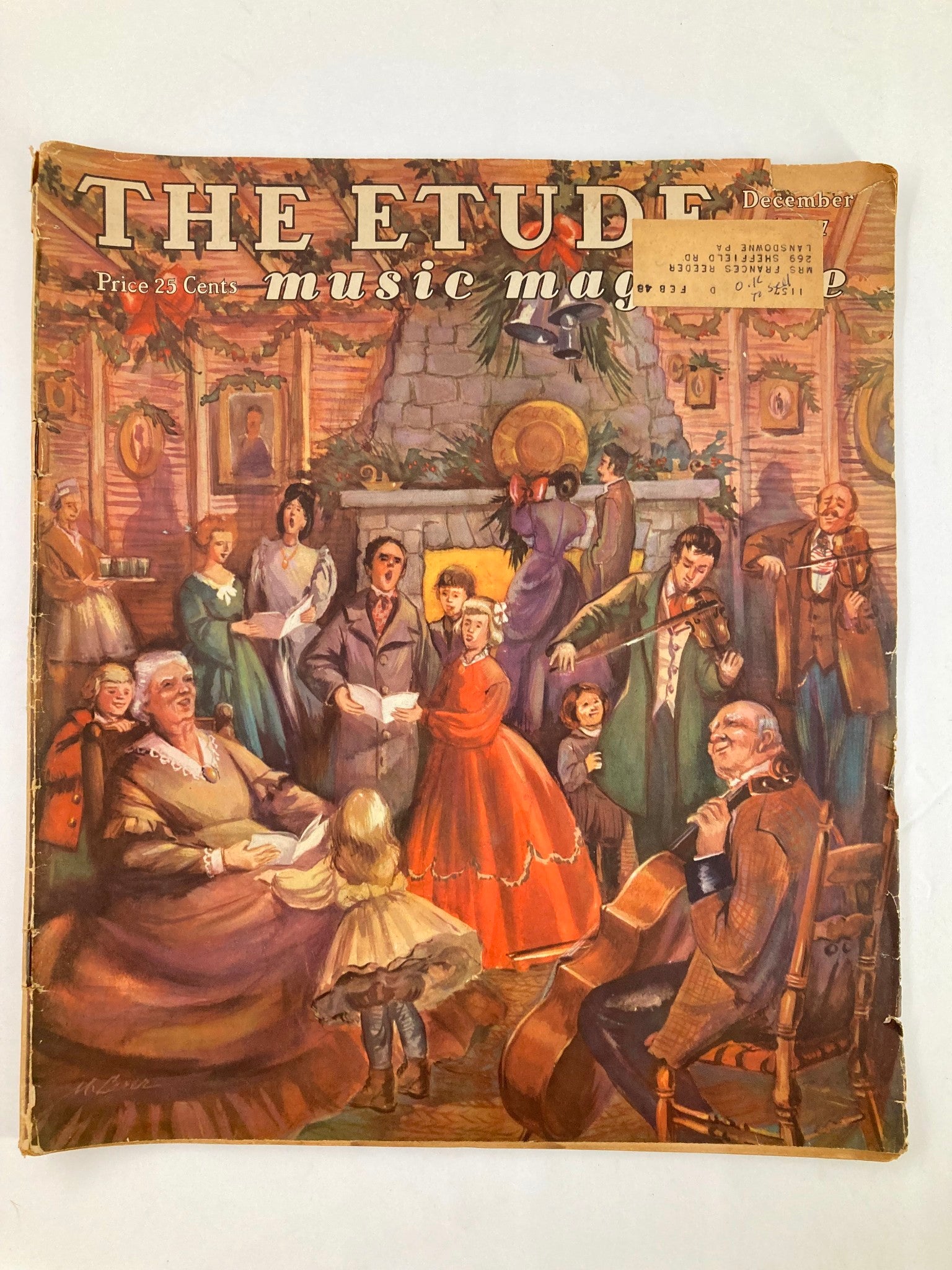 VTG Etude The Music Magazine December 1947 Vol 65 #12 Silent Night, Holy Night