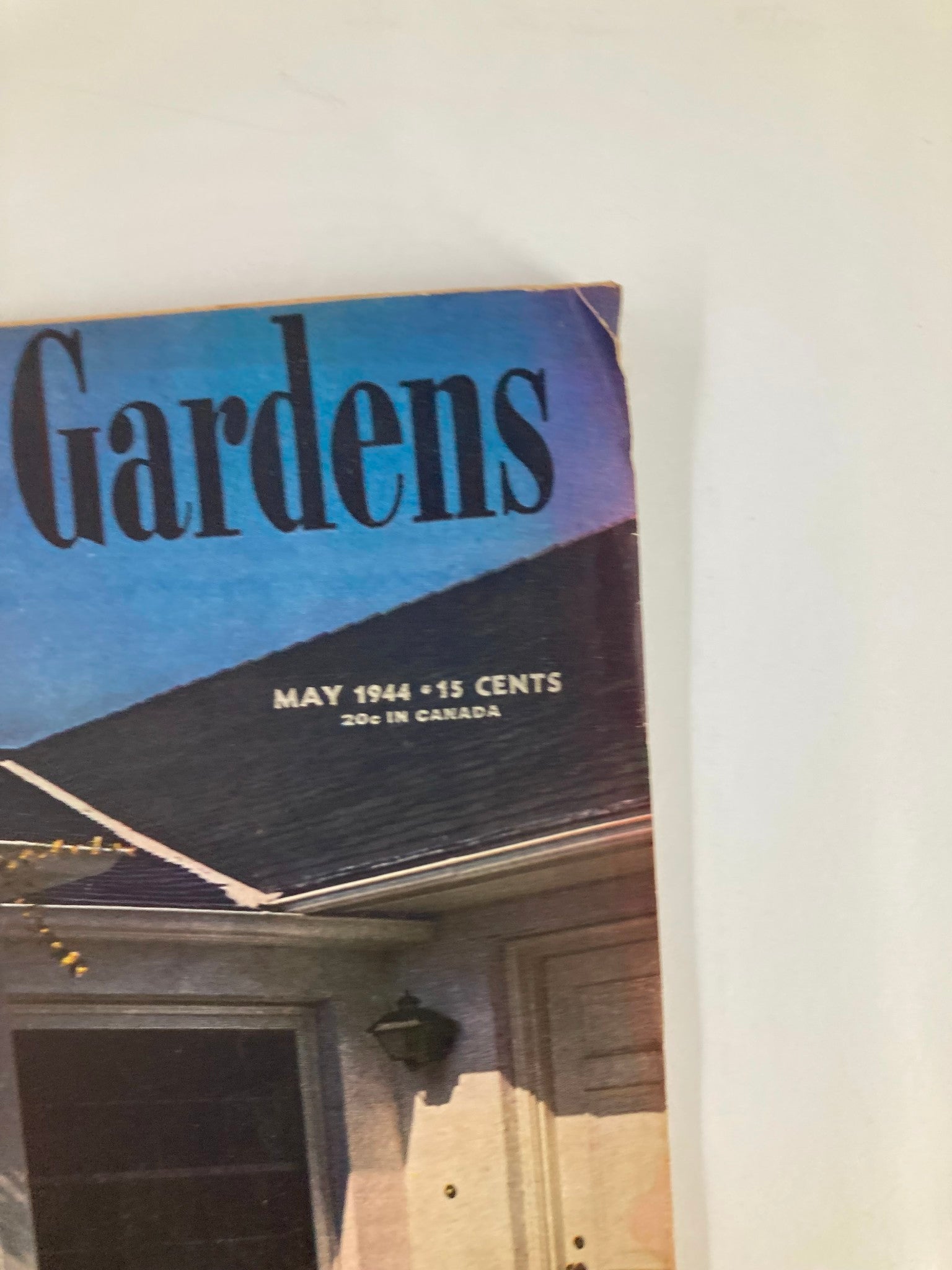 Better Homes & Gardens May 1944 Vol 22 #9 Vegetable-Garden Helps No Label