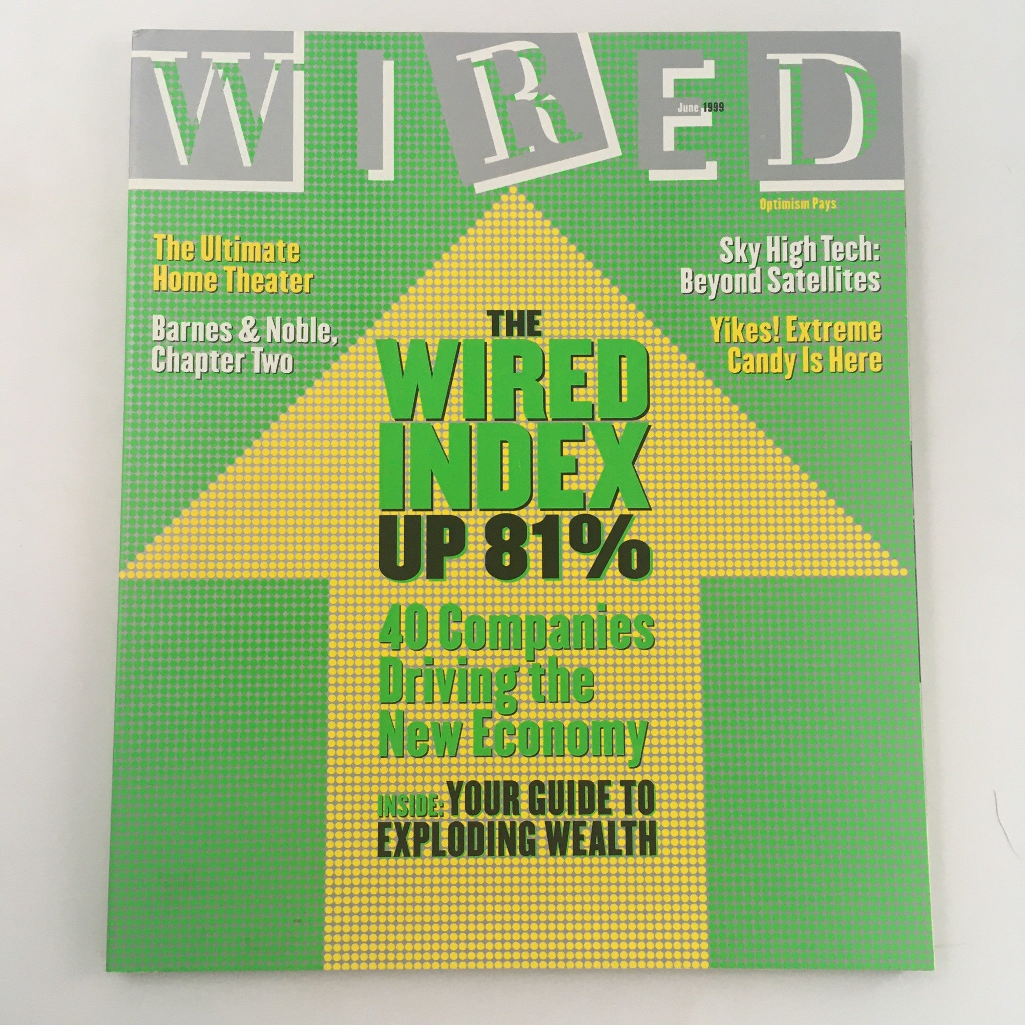 Wired Magazine June 1999 40 Companies Driving The Economy, Newsstand