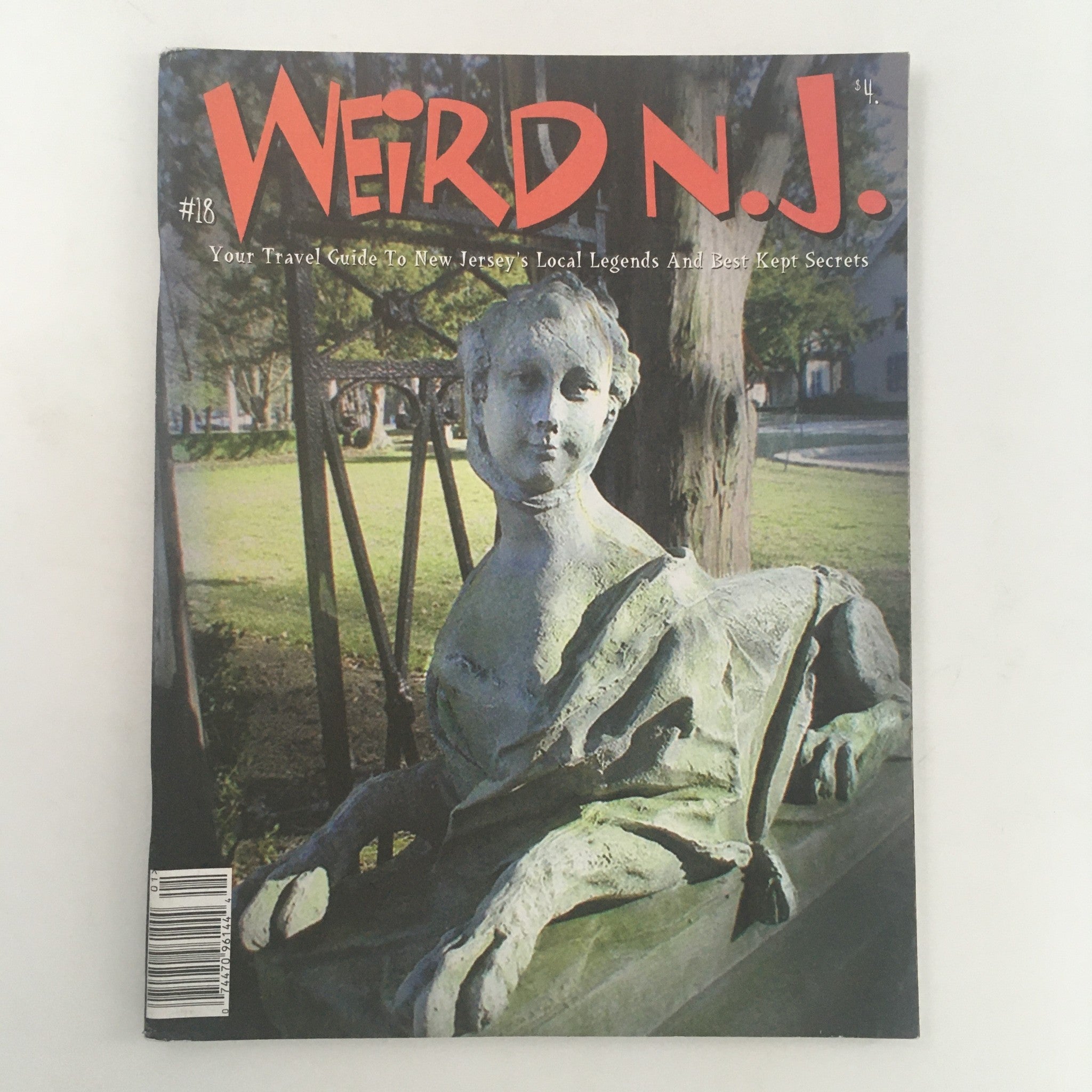 Weird N.J. Magazine 2002 #18 Travel Guide to NJ Local Legends, Newsstand