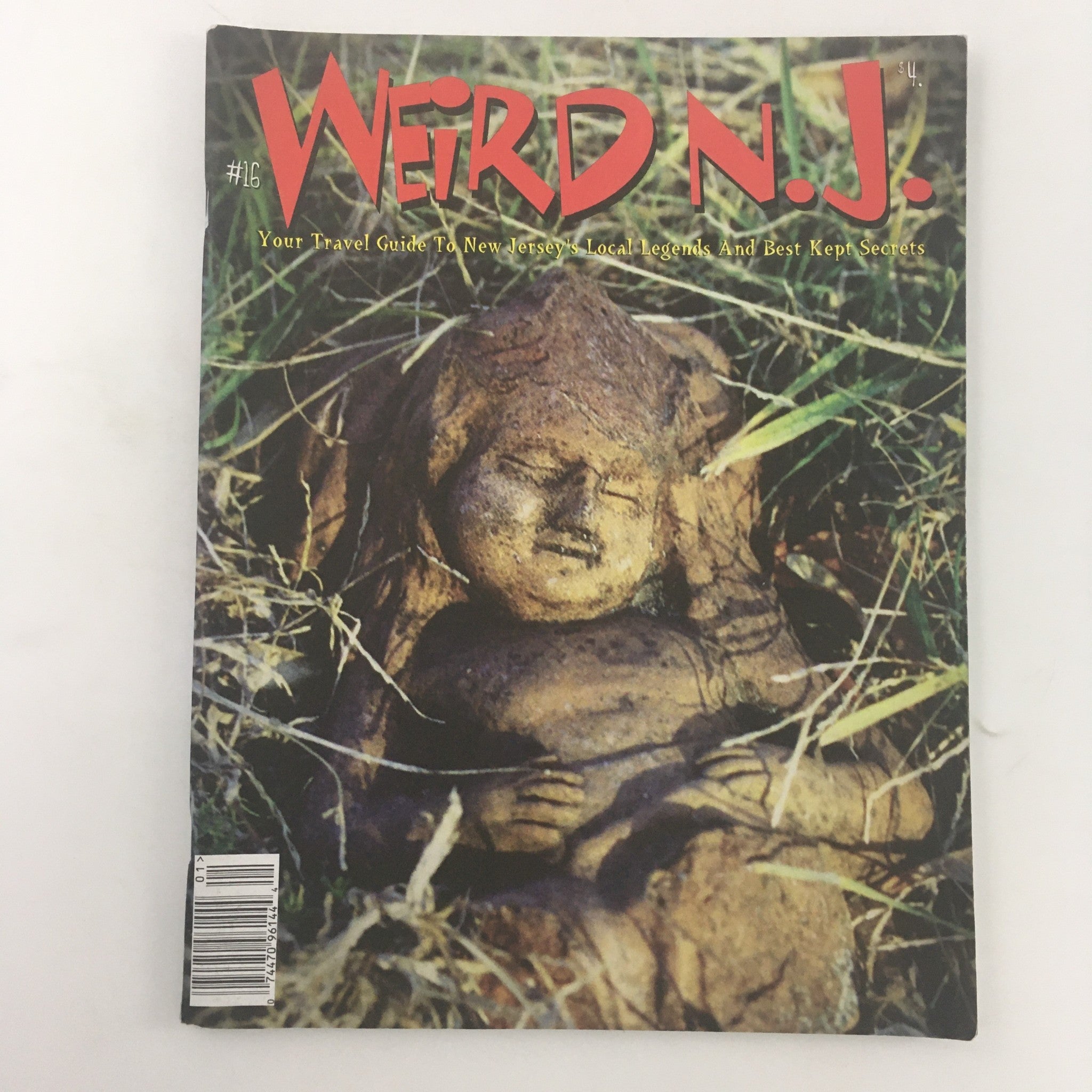 Weird N.J. Magazine 2001 #16 Travel Guide to NJ Local Legends, Newsstand