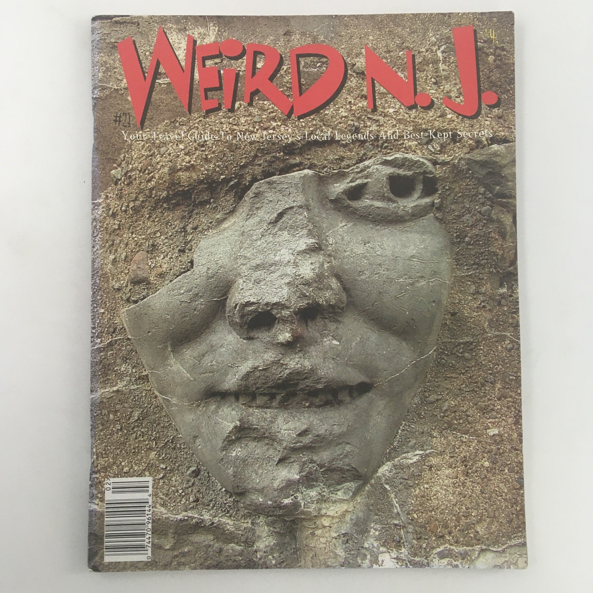 Weird N.J. Magazine 2003 Issue #21 Travel Guide to NJ Local Legends, Newsstand