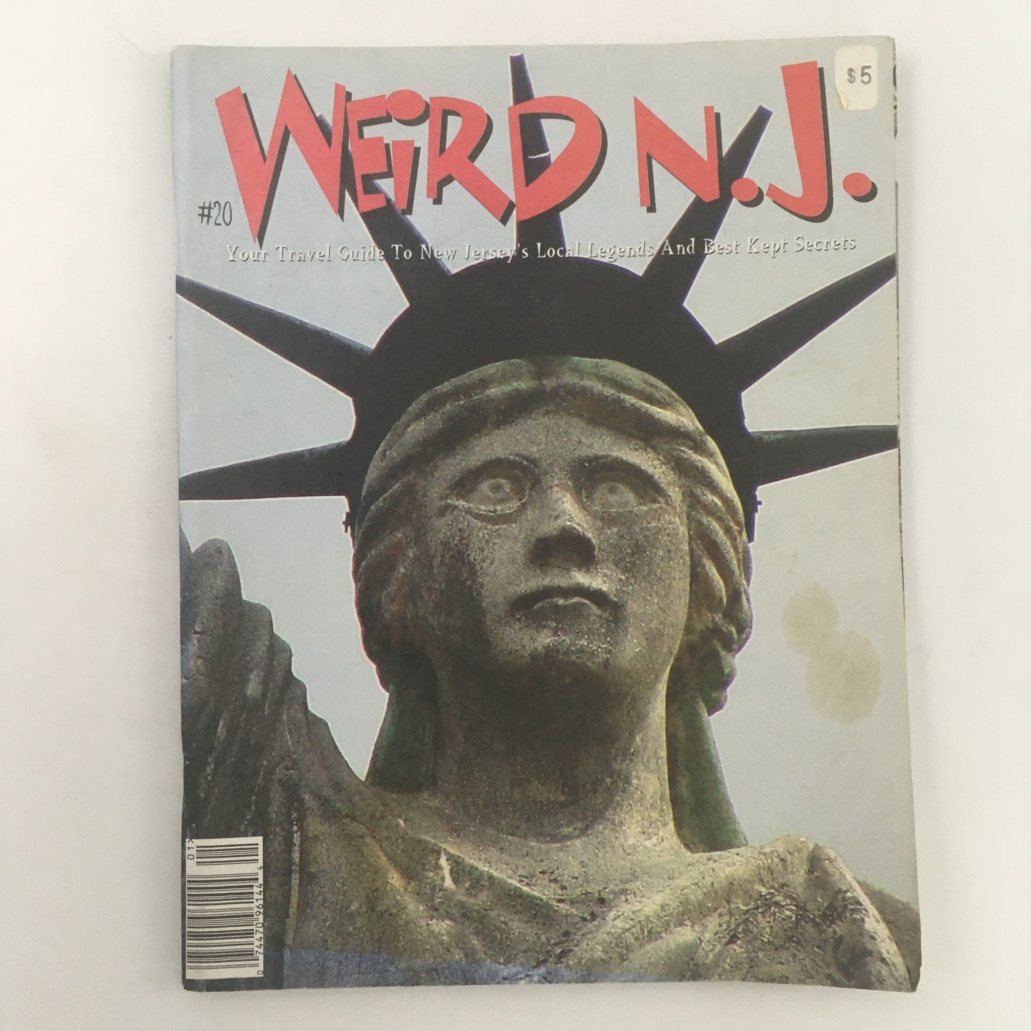 Weird N.J. Magazine 2003 Issue #20 Travel Guide to NJ Local Legends, Newsstand