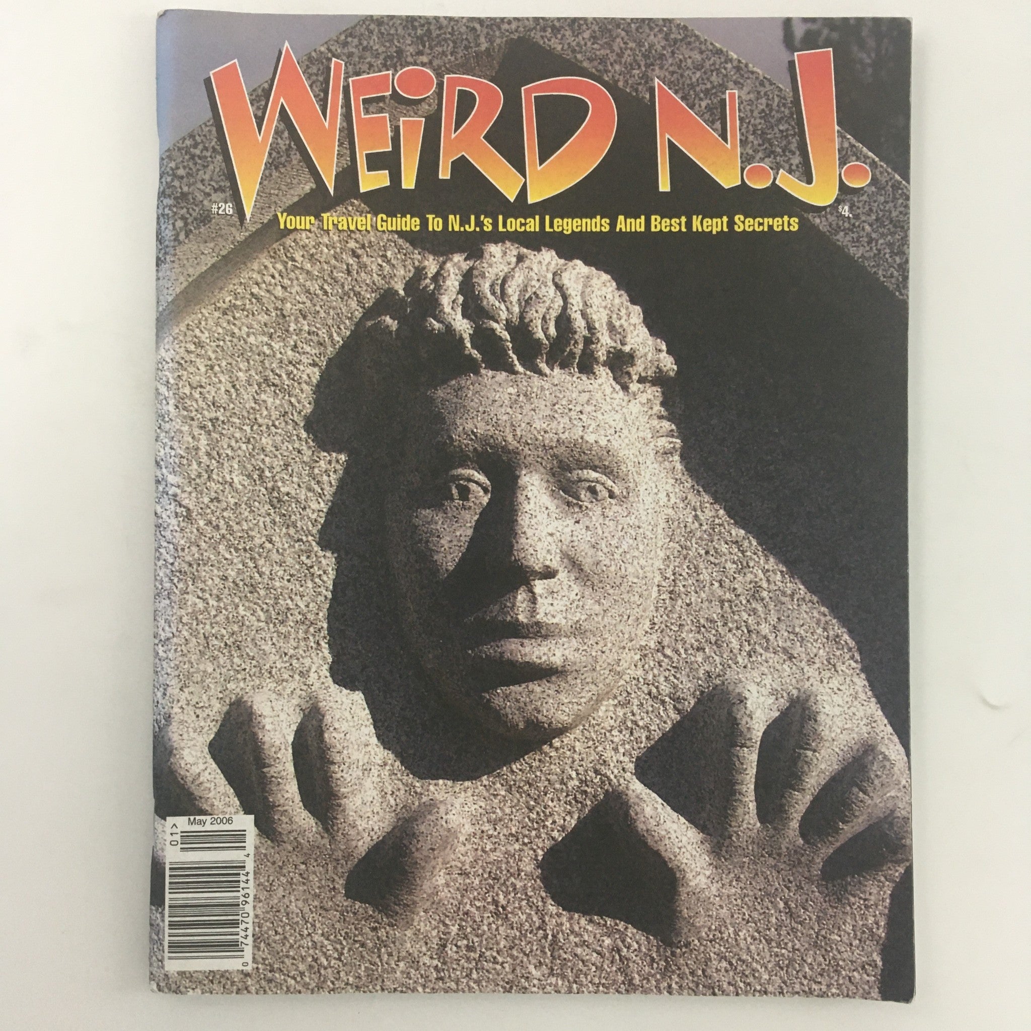 Weird N.J. Magazine May 2006 #26 Travel Guide to NJ Local Legends, Newsstand