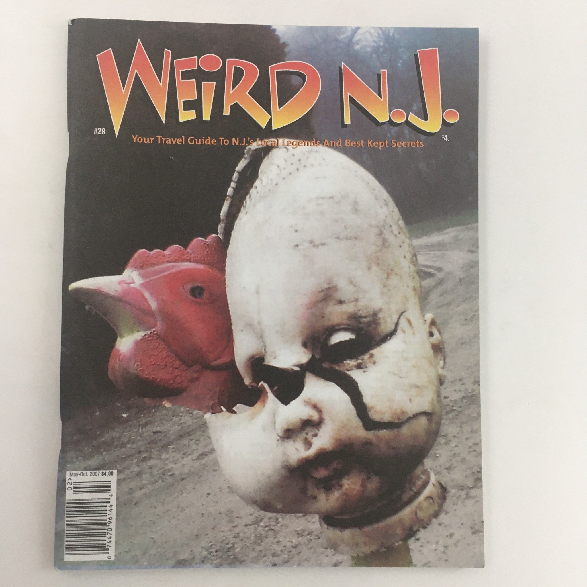 Weird N.J. Magazine May October 2007 #28 Travel Guide NJ Local Legend, Newsstand