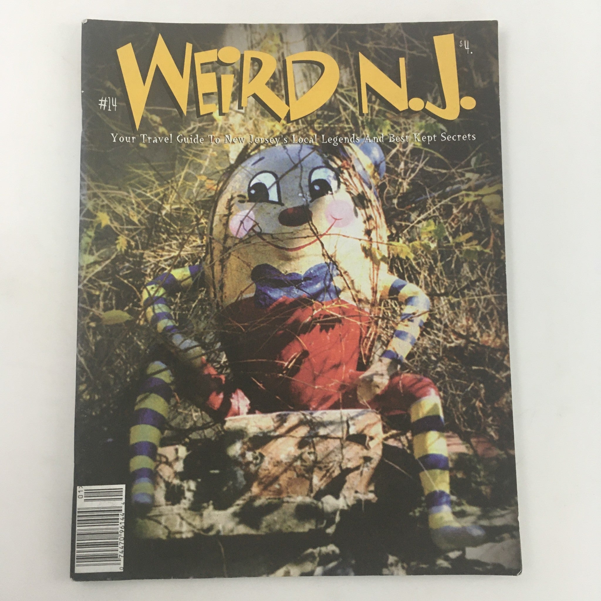 Weird N.J. Magazine 2000 Issue #14 Travel Guide to NJ Local Legends, Newsstand