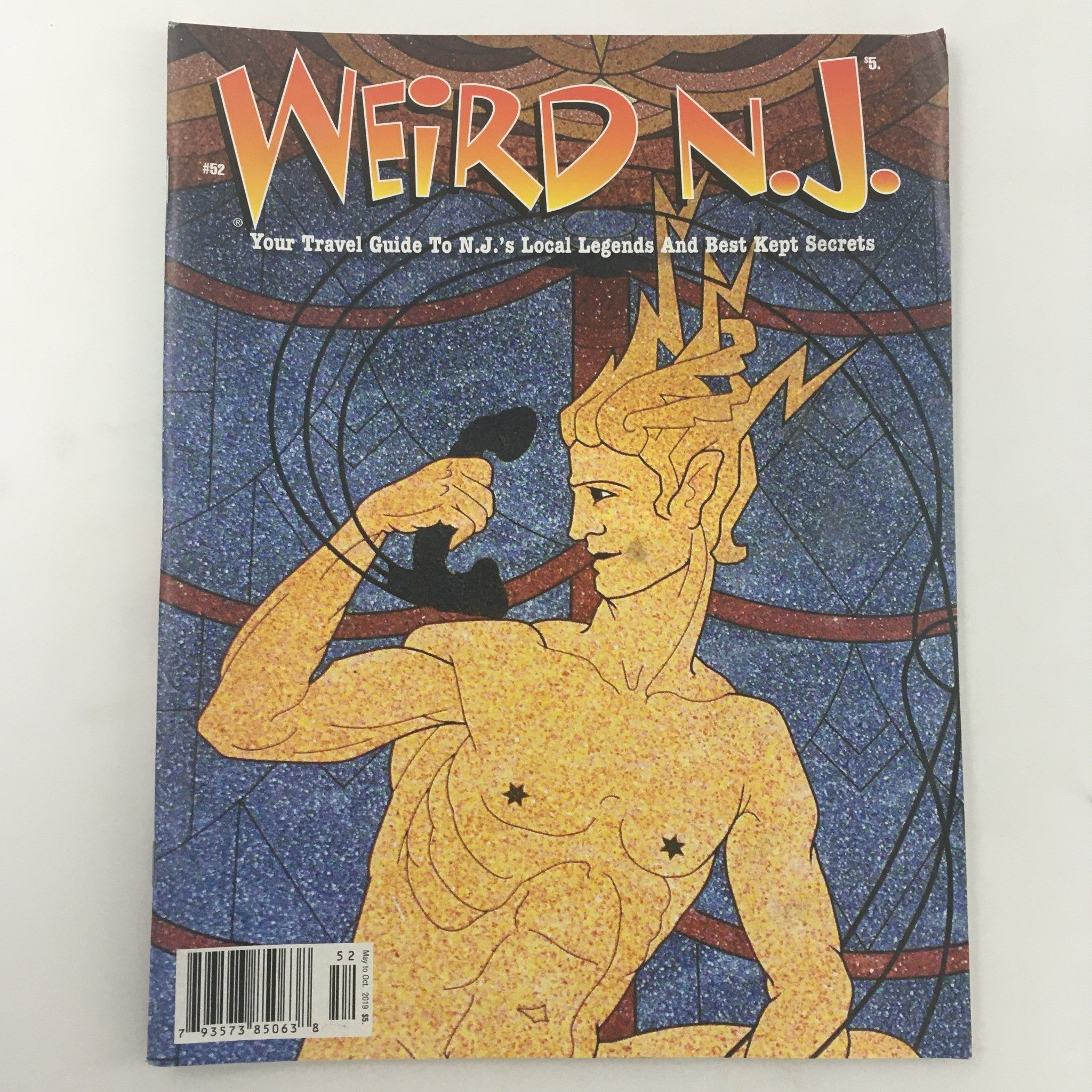 Weird N.J. Magazine May-October 2019 #52 Travel Guide to NJ Local, Newsstand