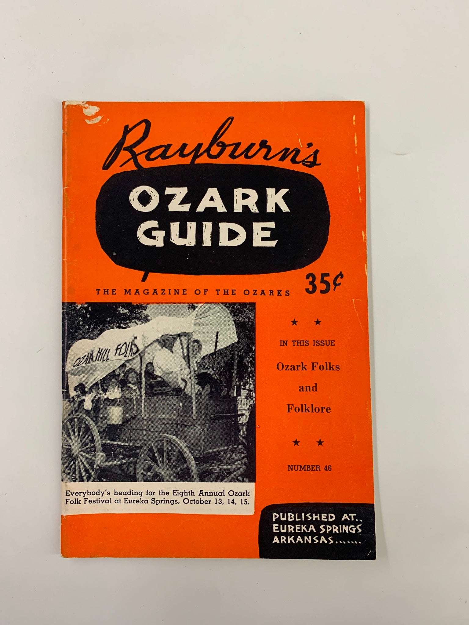 VTG Rayburn's Ozark Guide Magazine October 1955 The Annual Ozark Folk Festival