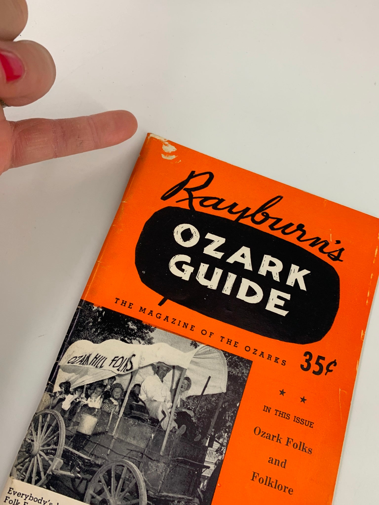 VTG Rayburn's Ozark Guide Magazine October 1955 The Annual Ozark Folk Festival