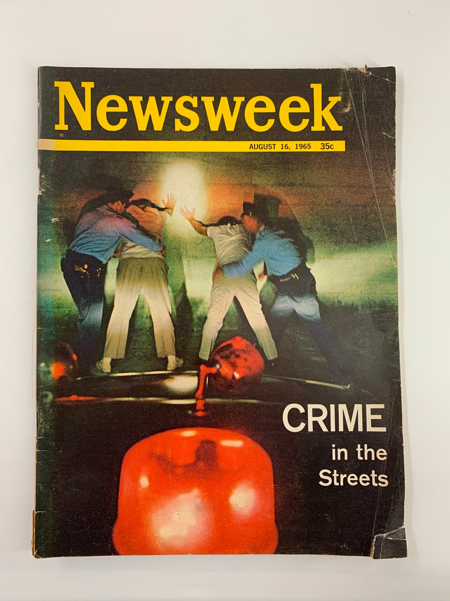 VTG Newsweek Magazine August 16 1965 The Crime in the Streets No Label