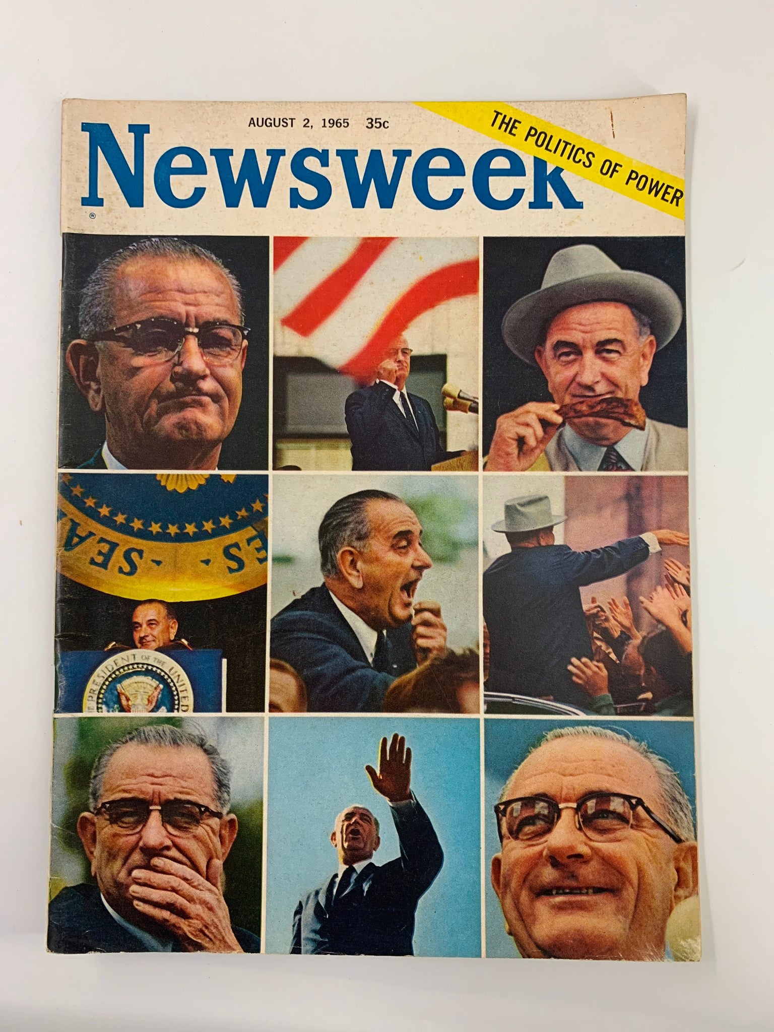 VTG Newsweek Magazine August 2 1965 The Politics of Power No Label