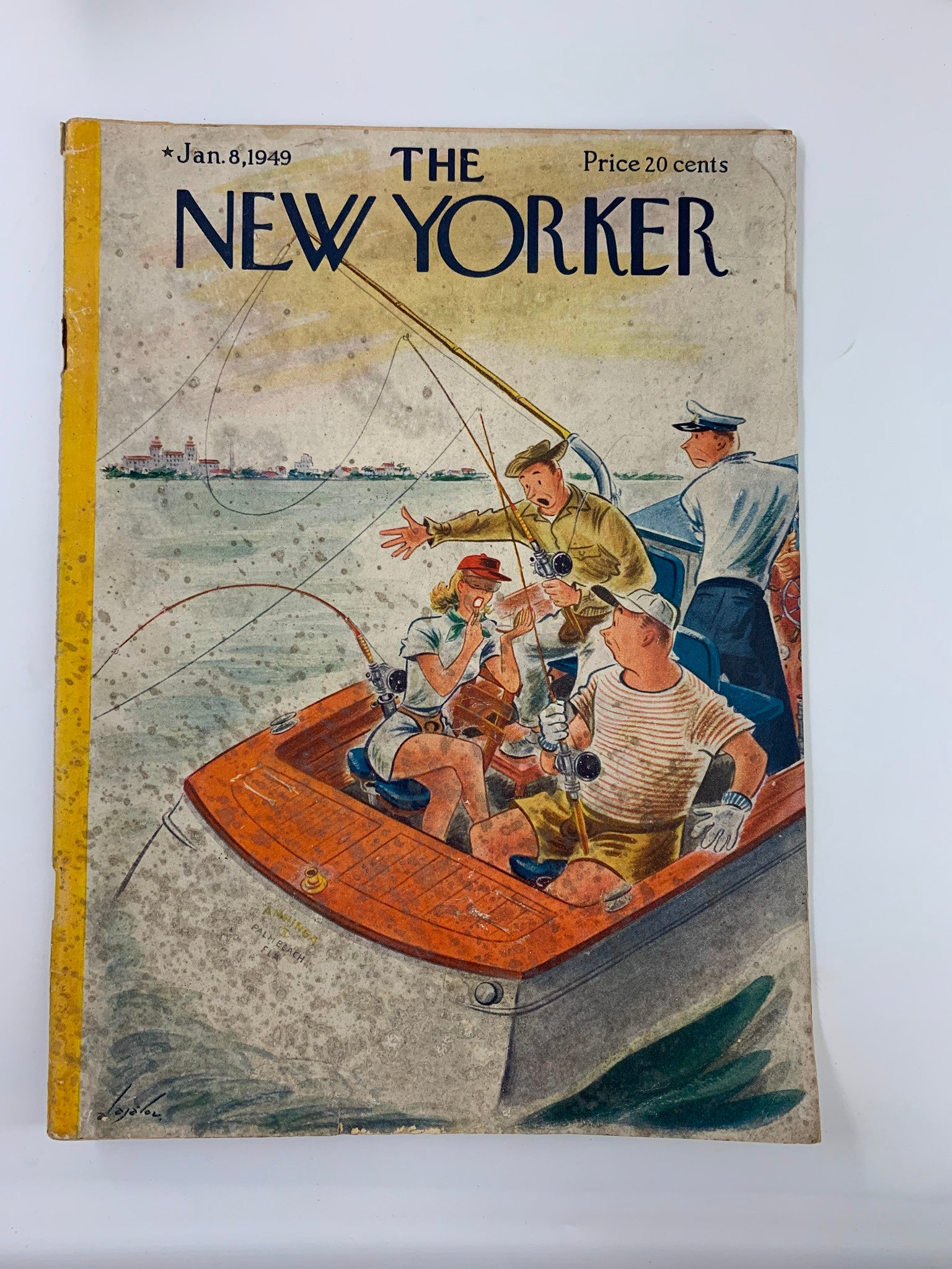 The New Yorker Magazine January 8 1949 The Young and Fair by Constantin Alajalov