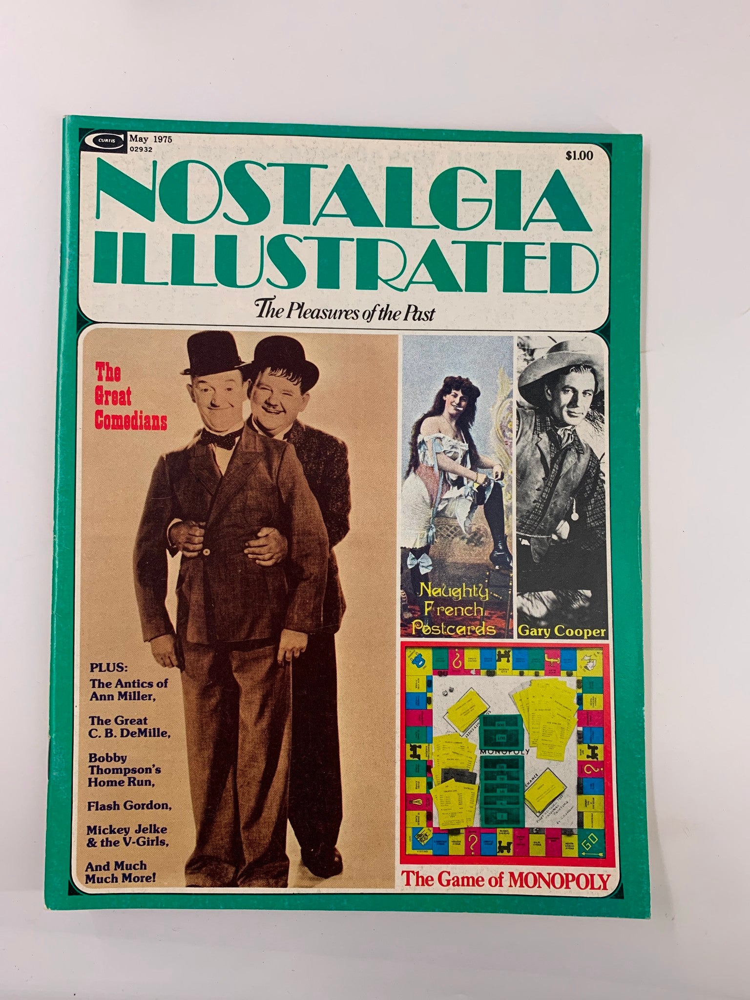 VTG Nostalgia Illustrated Magazine May 1975 The Great Comedians No Label