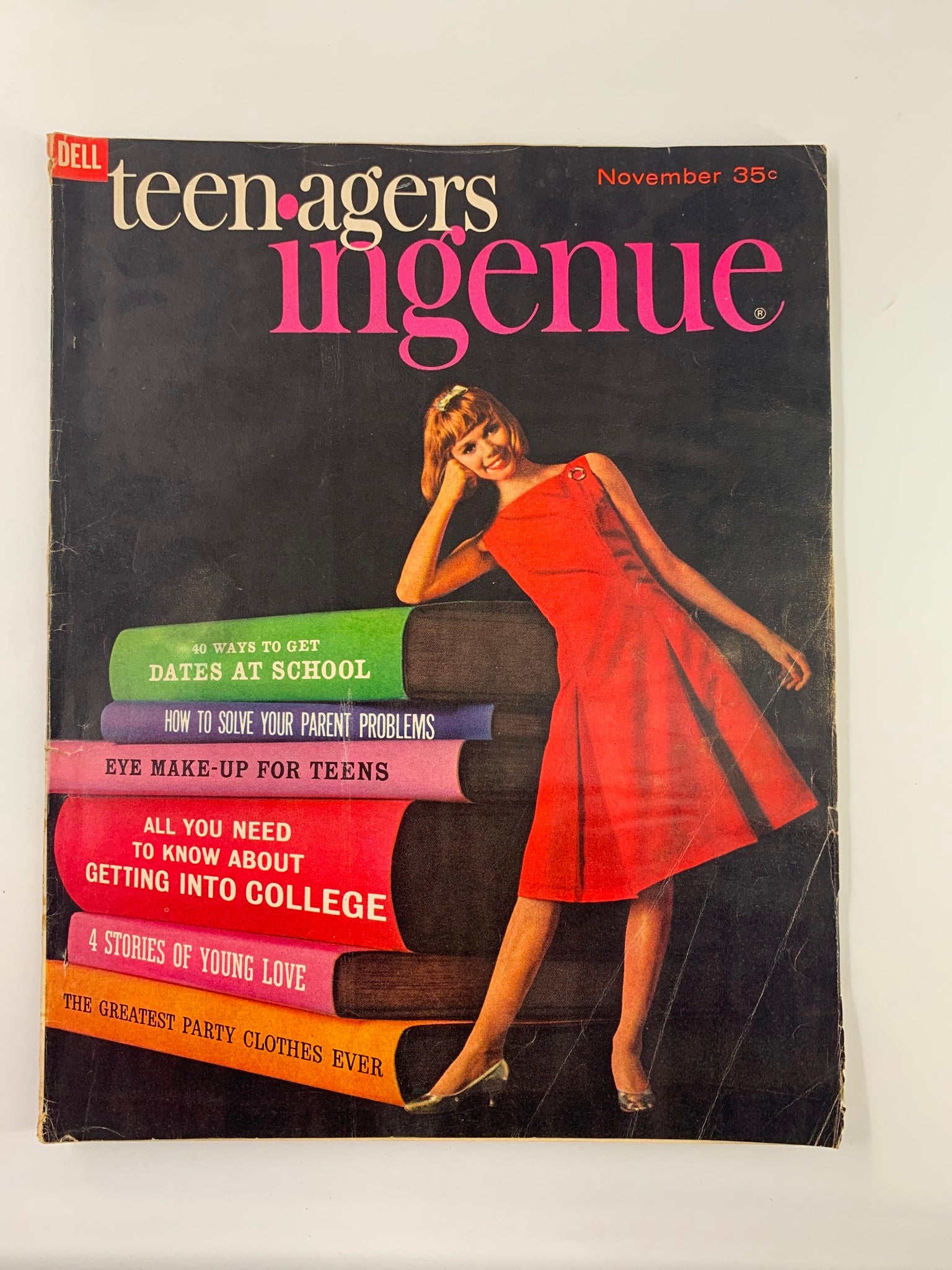 VTG Teen-Agers Ingenue Magazine November 1961 Solve Parent Problems No Label