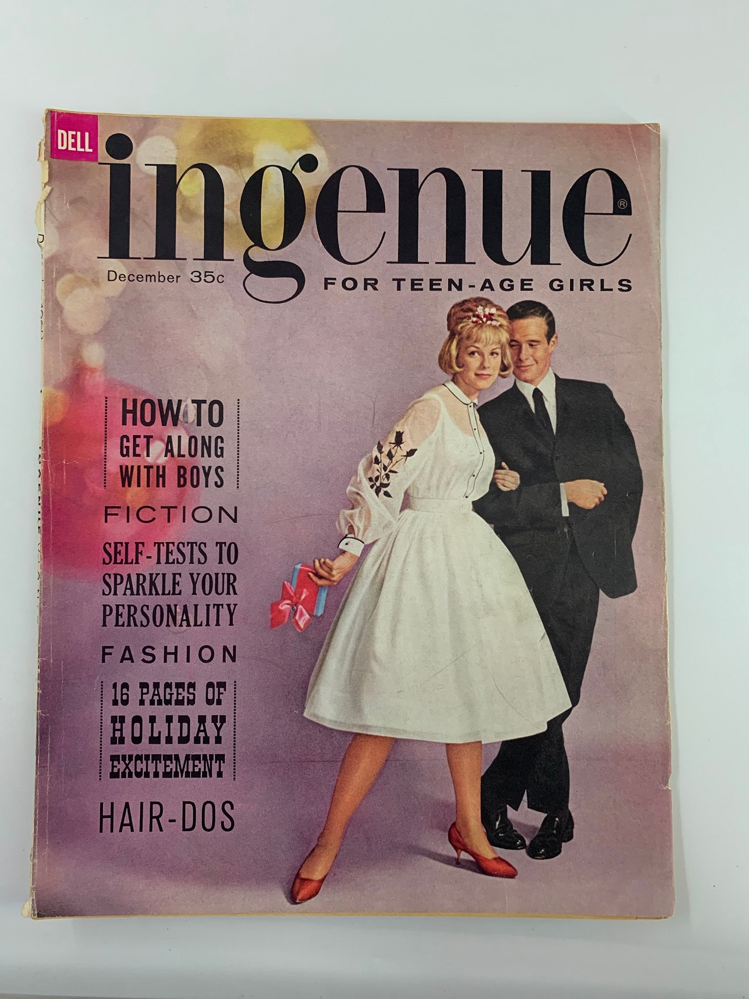 VTG Teen-Agers Ingenue Magazine December 1960 How To Get Along with Boys