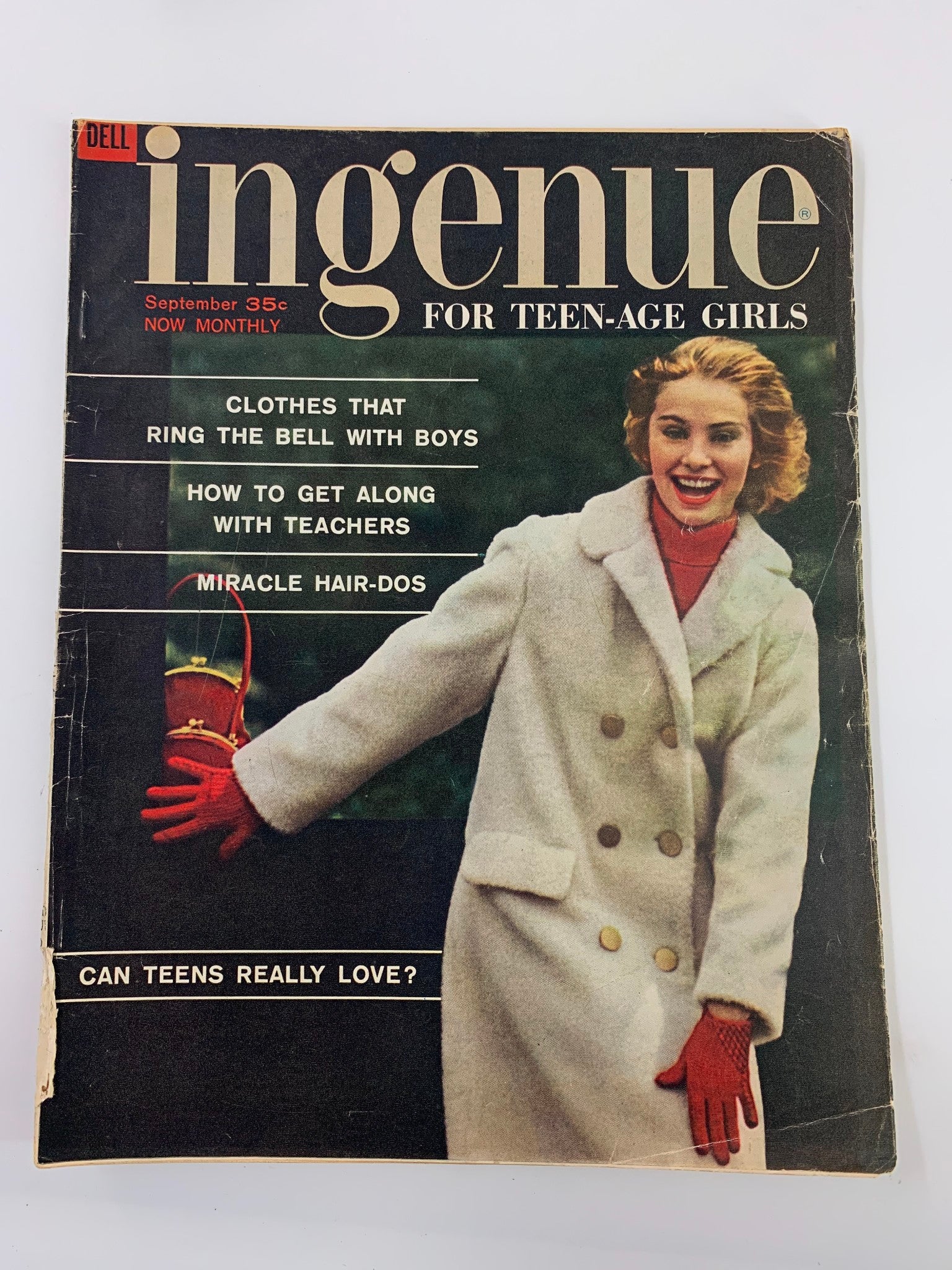 VTG Teen-Agers Ingenue Magazine September 1960 How To Get Along with Teachers