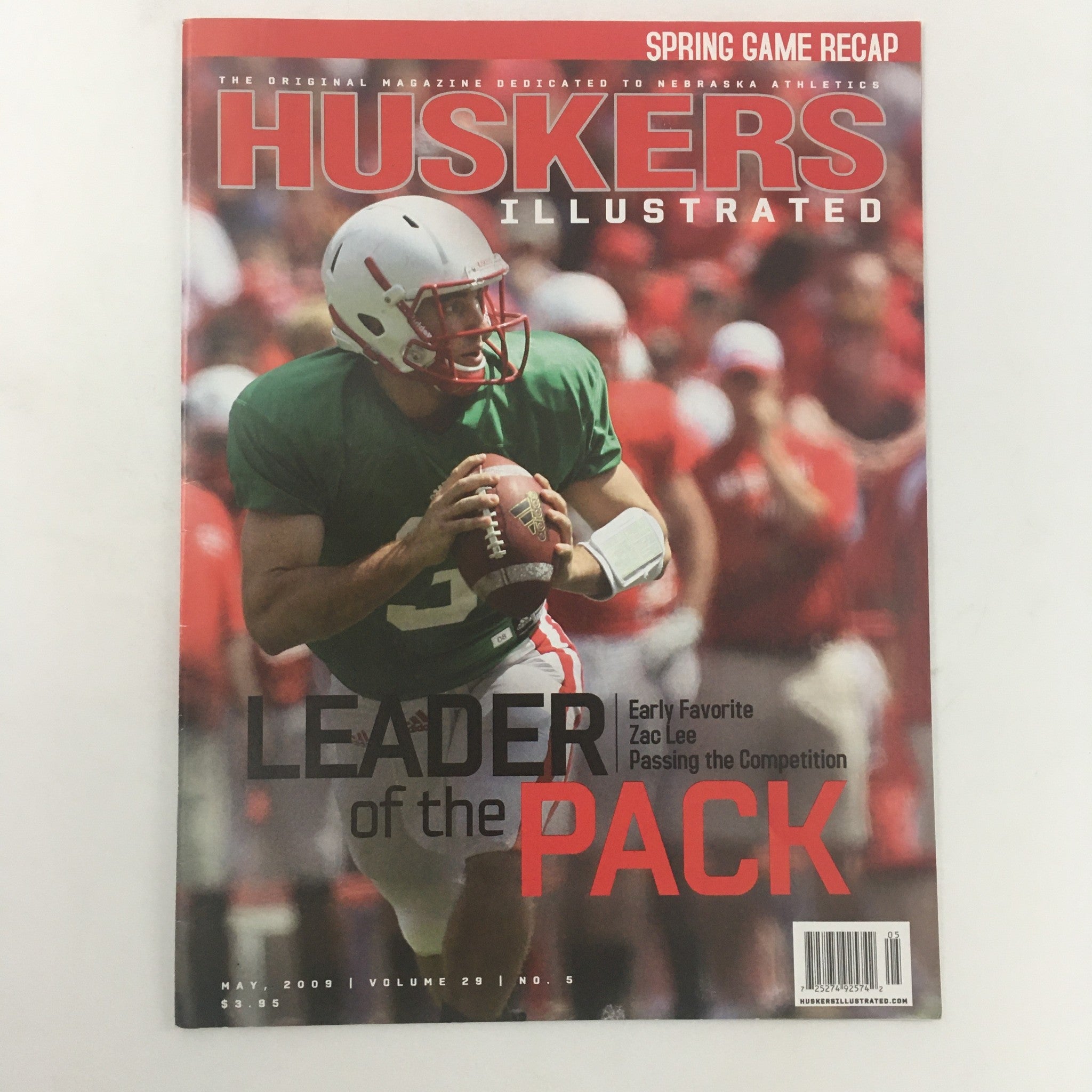 Huskers Illustrated May 2009 Vol 29 #5 Leader of the Pack Zac Lee Competition