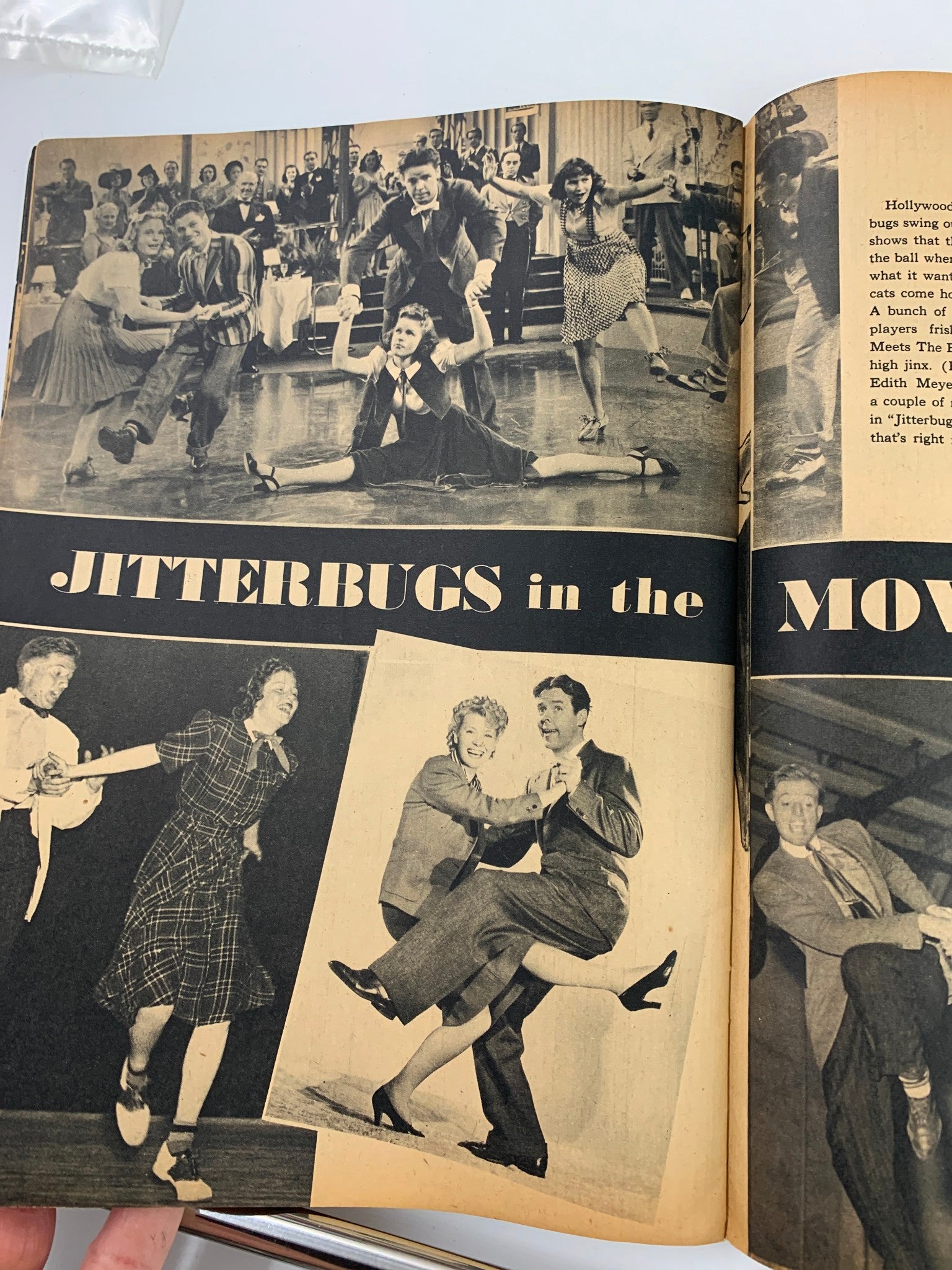 VTG The Jitterbug Magazine July 1940 Join Jitterbug with Artie Shaw No Label