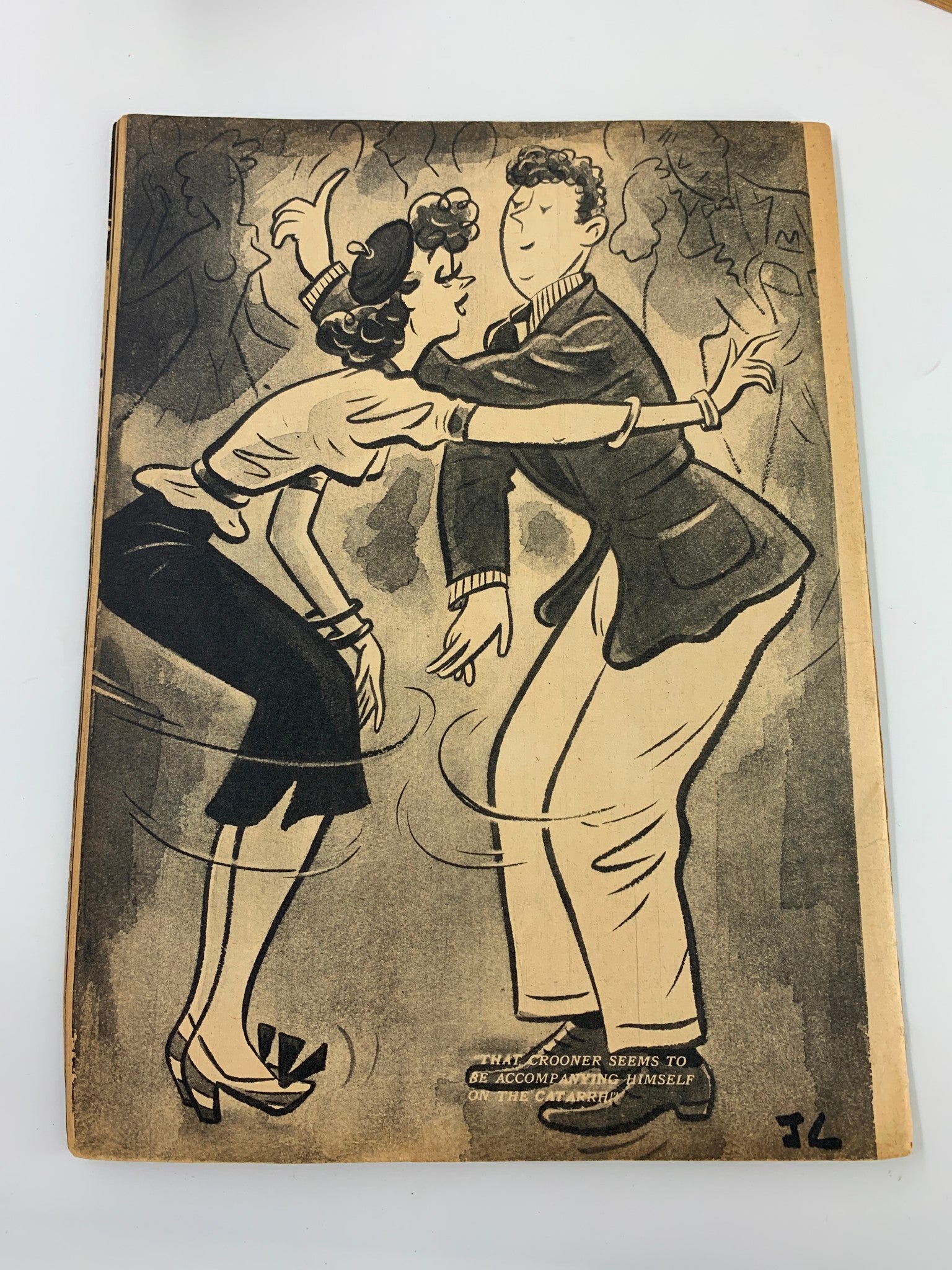 VTG The Jitterbug Magazine July 1940 Join Jitterbug with Artie Shaw No Label