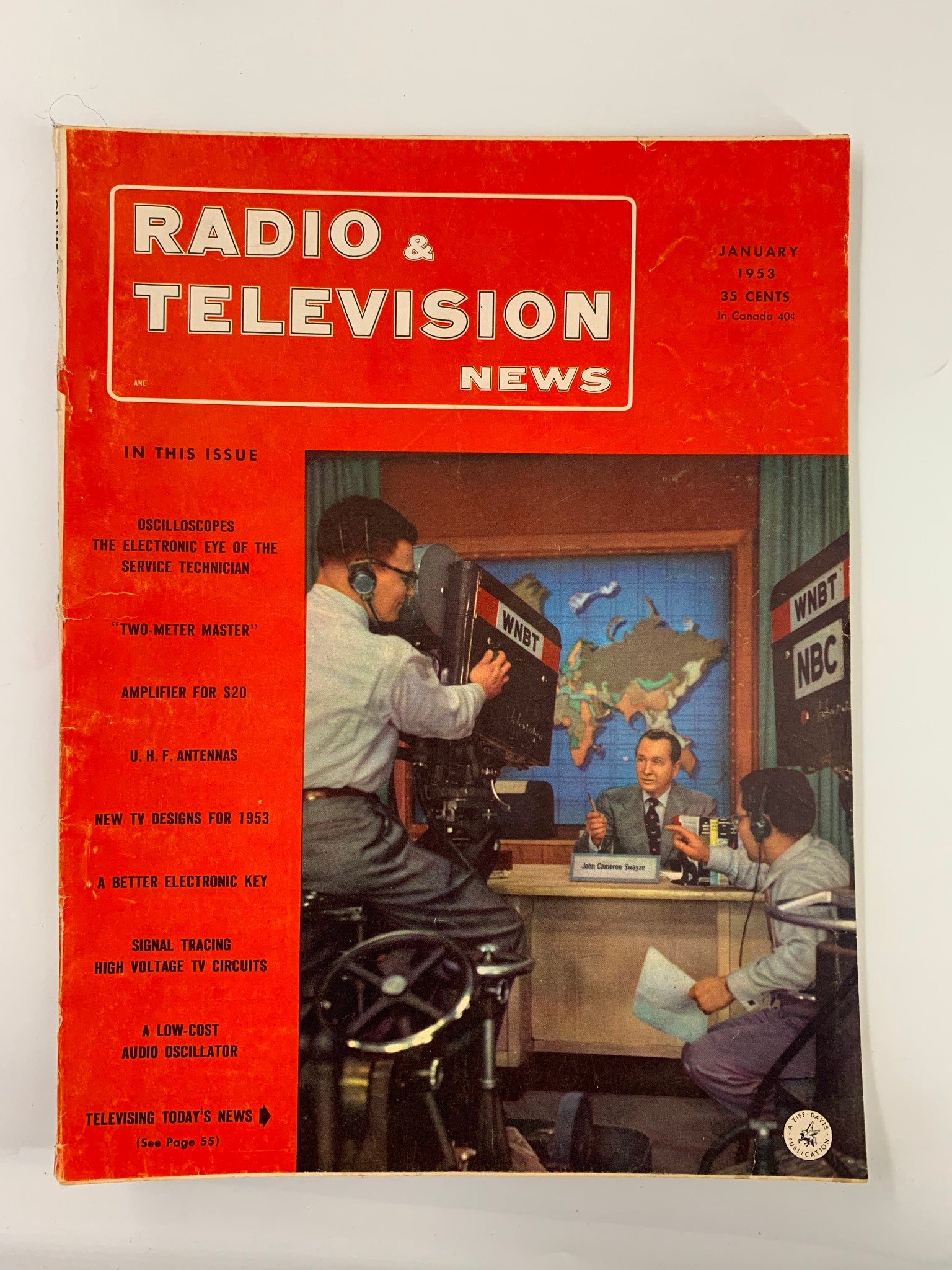 VTG Radio & Television News Magazine January 1953 Photoelectric Headlight Dimmer