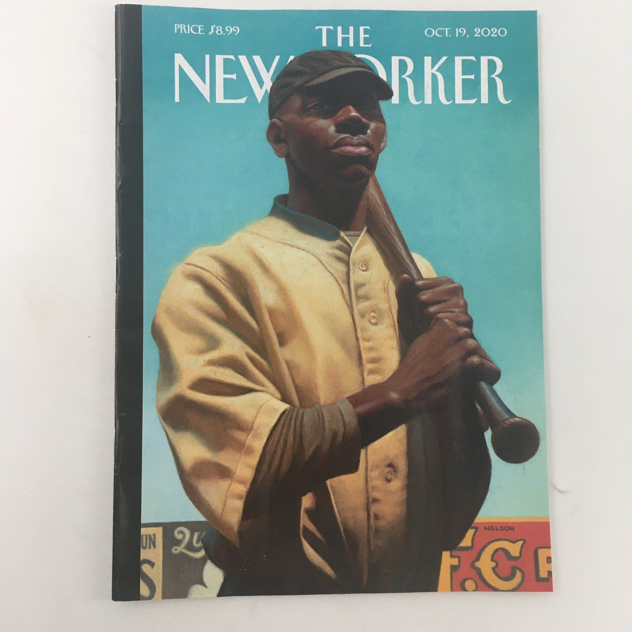 The New Yorker October 19 2020 Full Magazine Theme Cover by Kadir Nelson