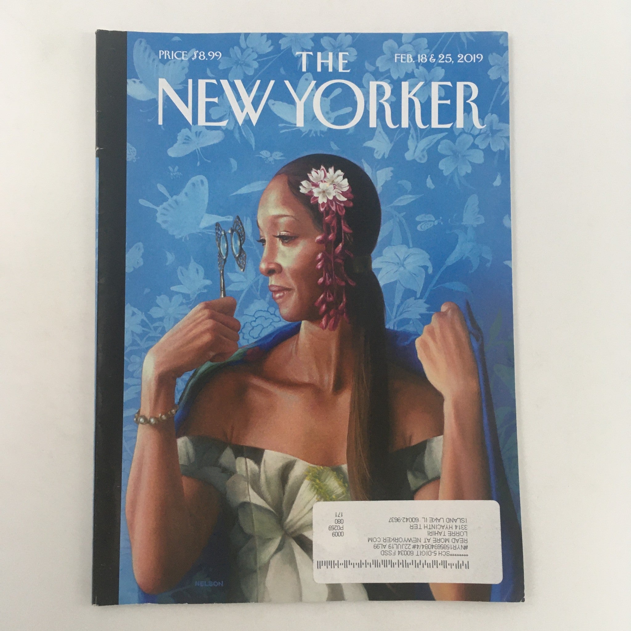 The New Yorker February 18 & 25 2019 Full Magazine Theme Cover by Kadir Nelson