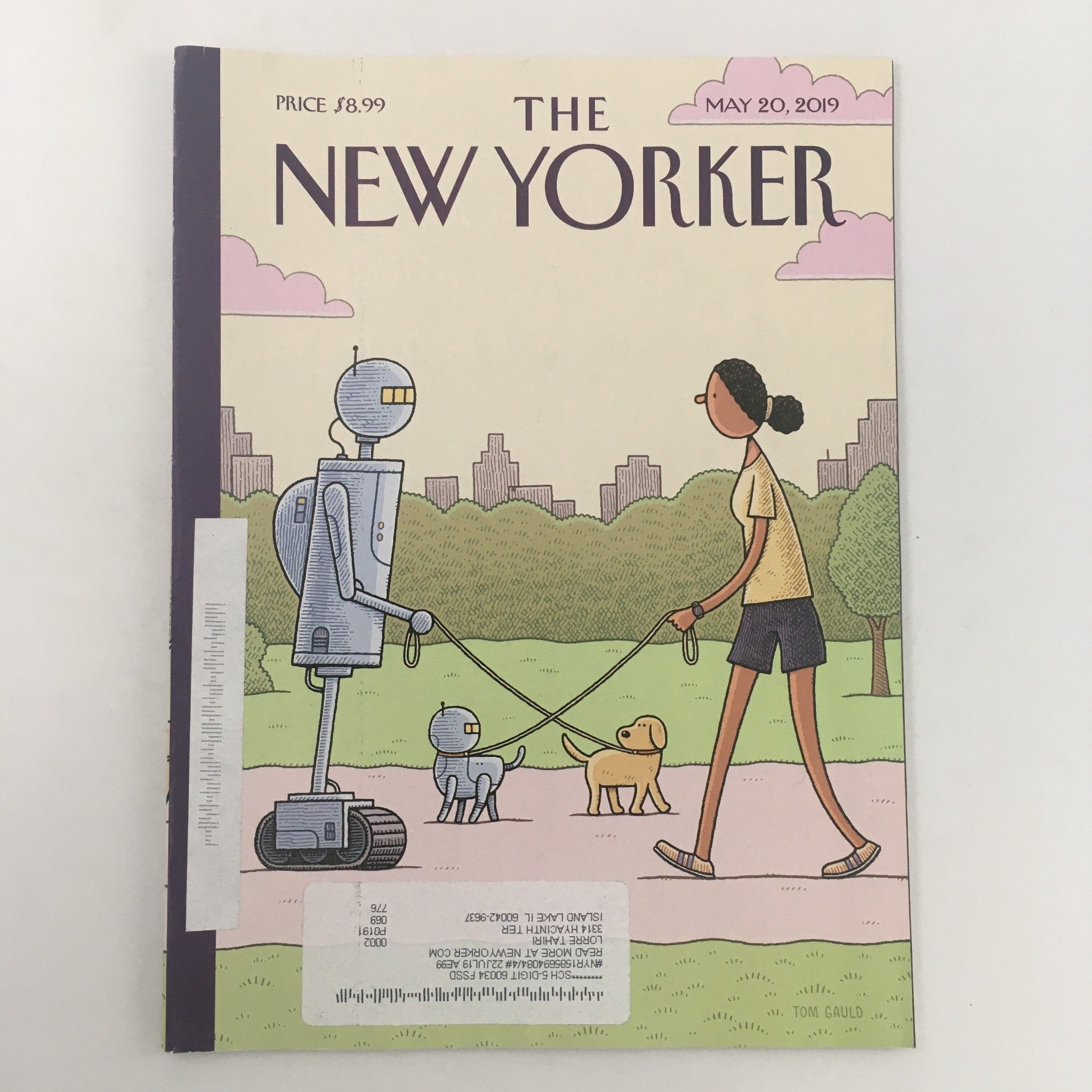 The New Yorker May 20 2019 Full Magazine Theme Cover by Tom Gauld