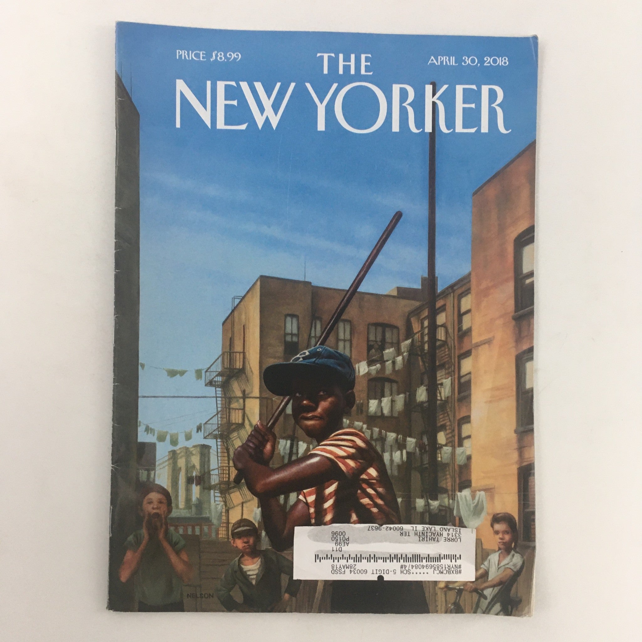 The New Yorker April 30 2018 Full Magazine Theme Cover by Kadir Nelson