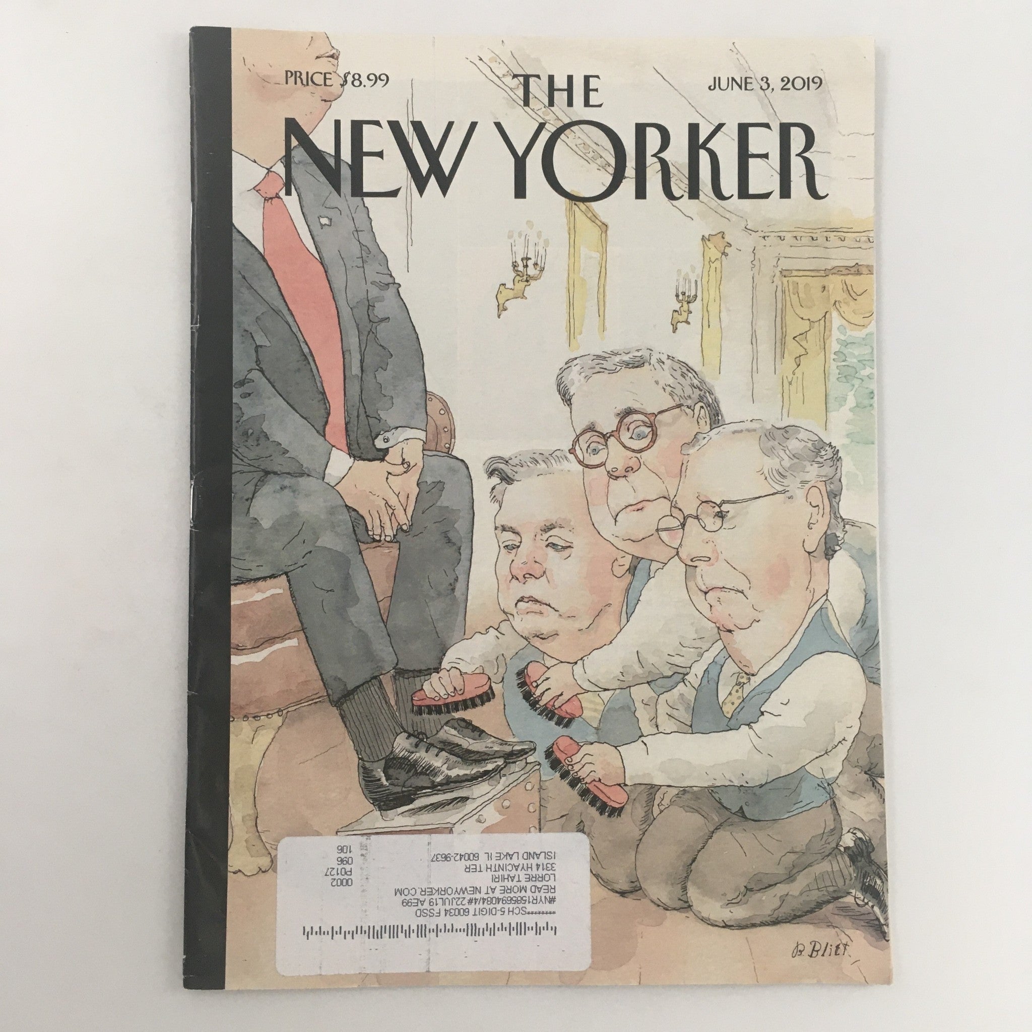 The New Yorker June 3 2019 Full Magazine Theme Cover by Barry Blitt