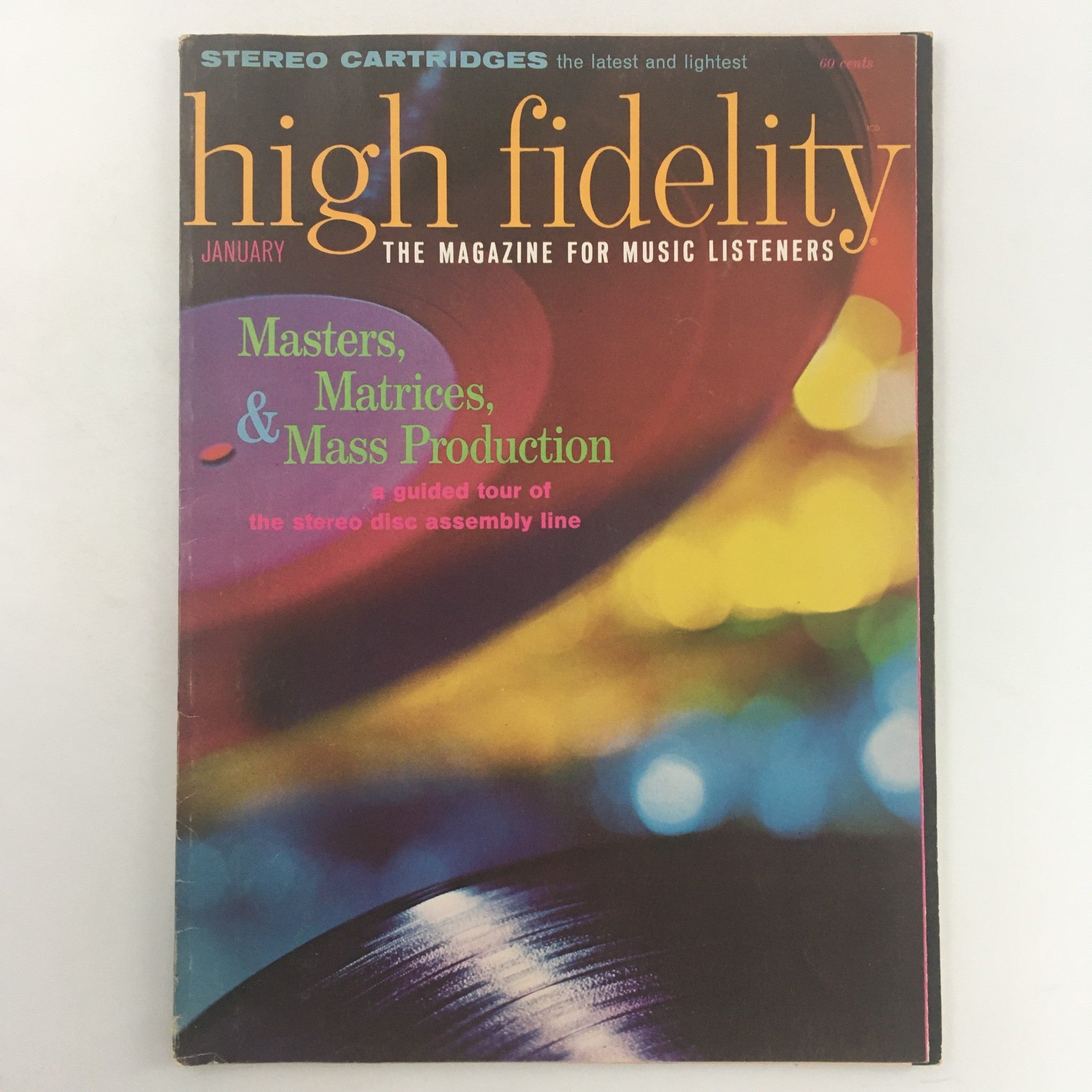 VTG High Fidelity Magazine January 1965 The Stereo Disc Assembly Line, Newsstand