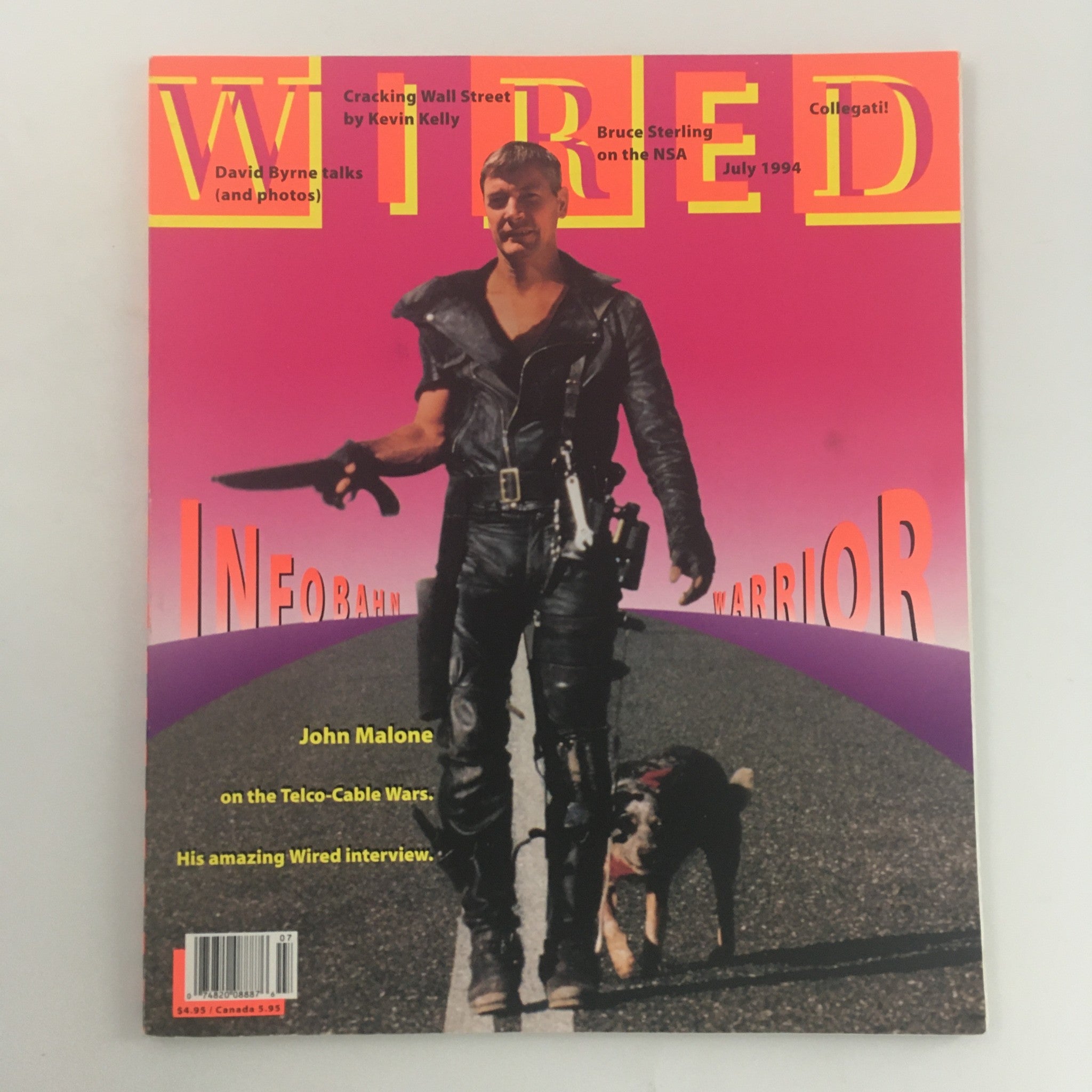 Wired Magazine July 1994 John Malone on the Telco-Cable Wars, Newsstand