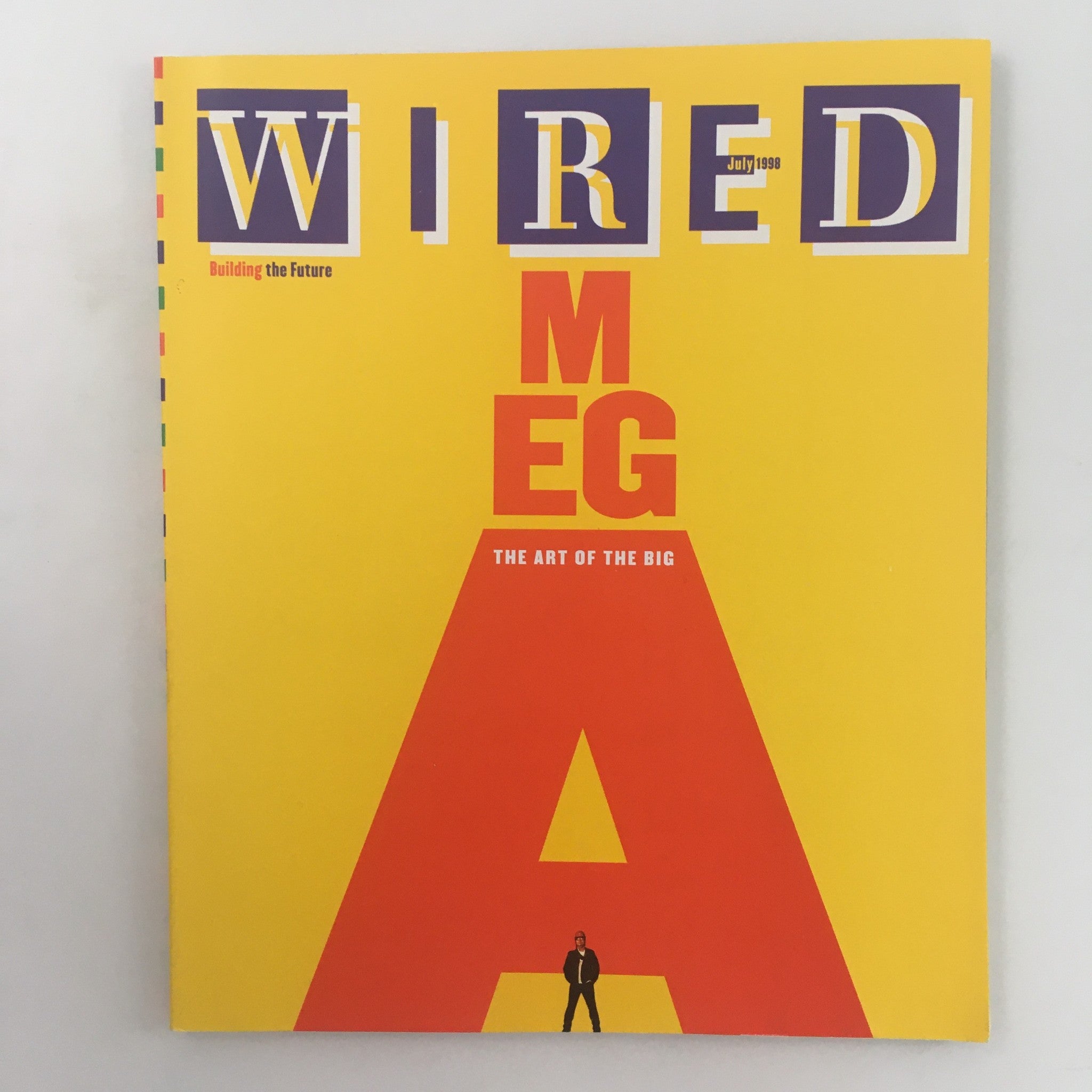 Wired Magazine July 1998 The Art of The Big Mega Building the Future, Newsstand