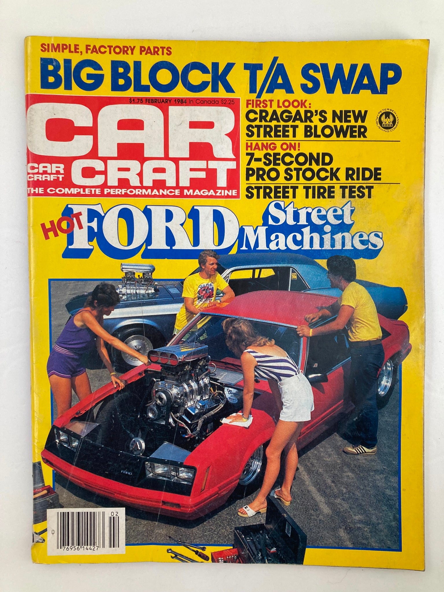 VTG Car Craft Magazine February 1984 Vol 32 #2 Ford Street Machines No Label