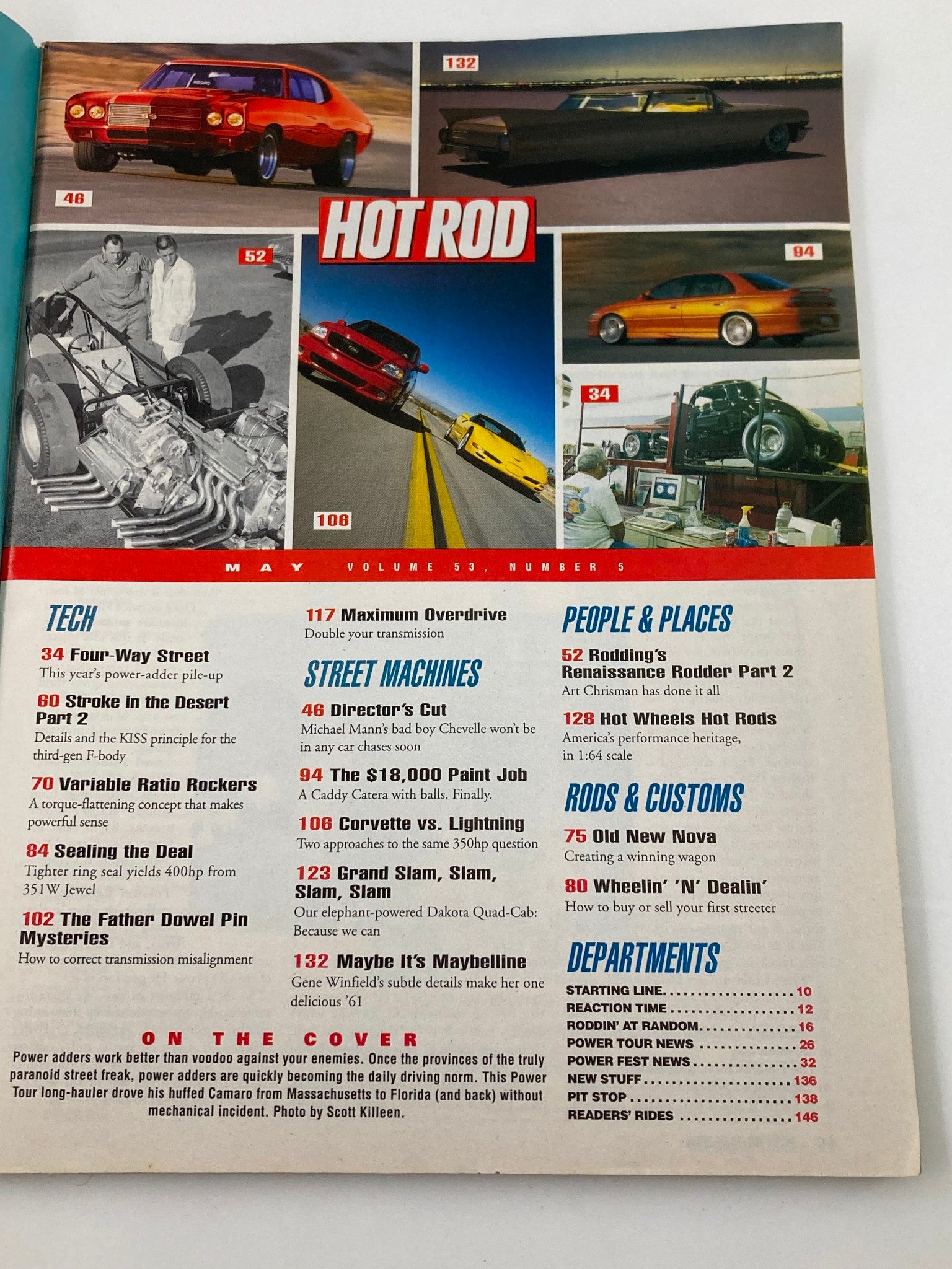 Hot Rod Magazine May 2000 Vol 53 #5 Power Tour Long-Hauler Camaro