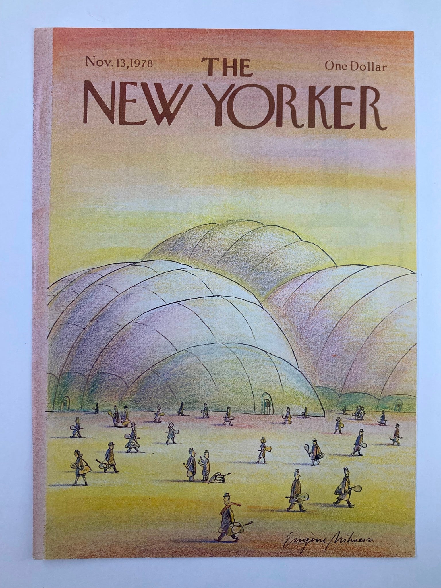 COVER ONLY The New Yorker November 13 1978 The Dome by Eugene Mihaesco