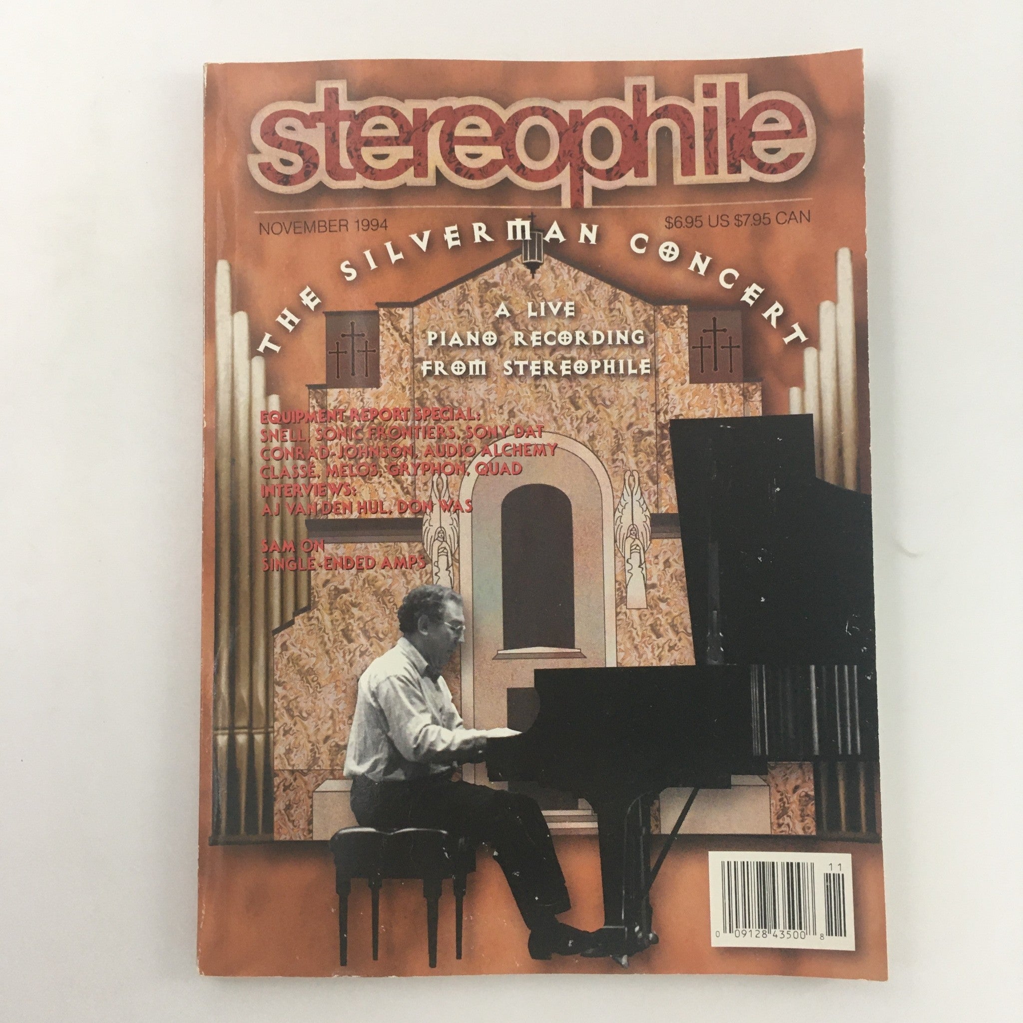 Stereophile Magazine November 1994 The Robert Silverman Concert, Newsstand